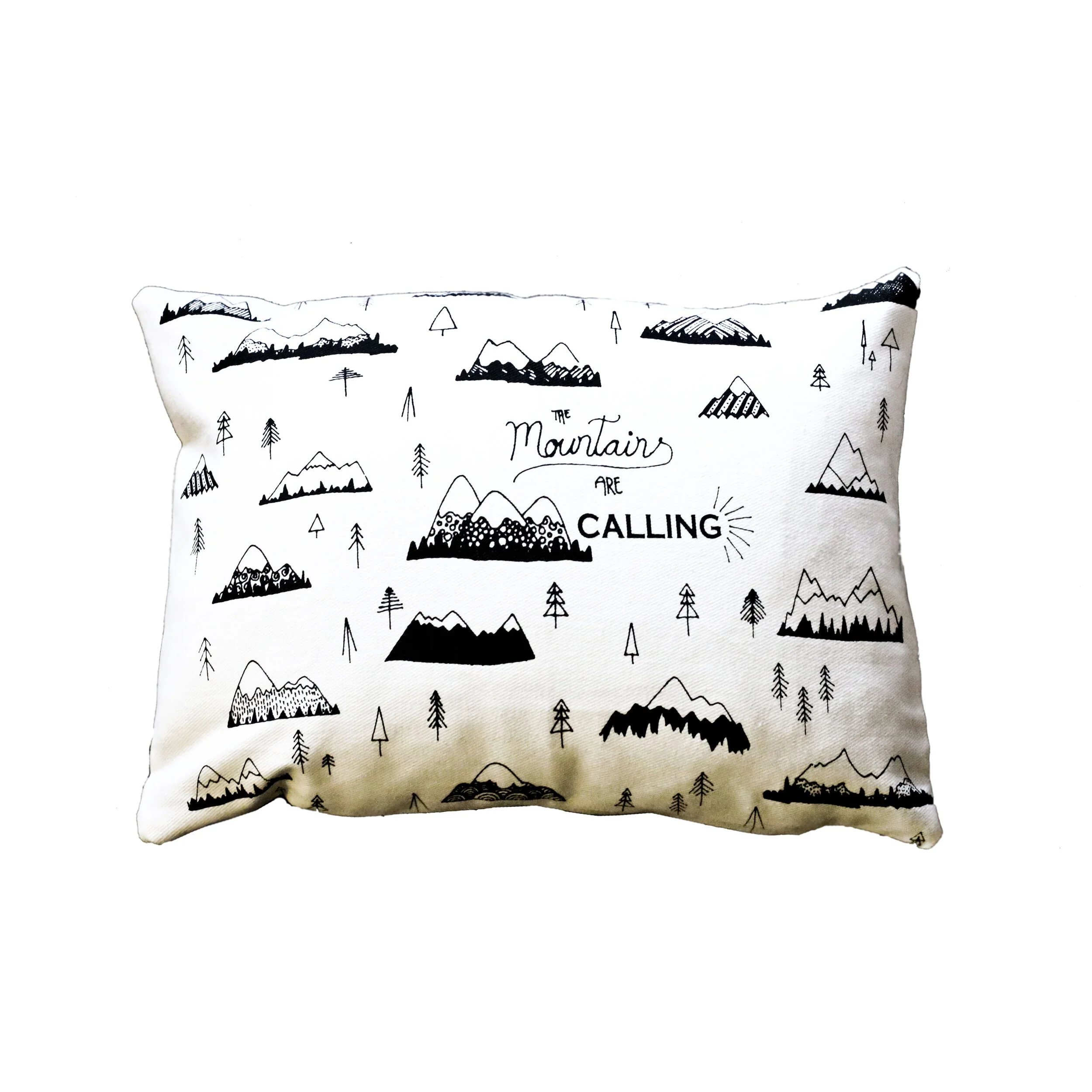 Mountains are Calling Pillow