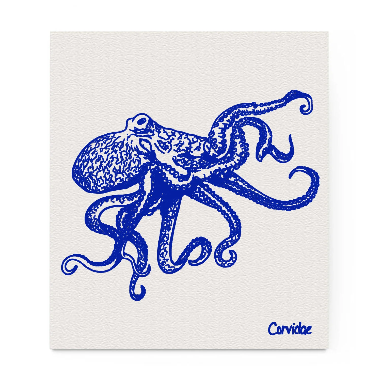 Octopus Swedish Dishcloth