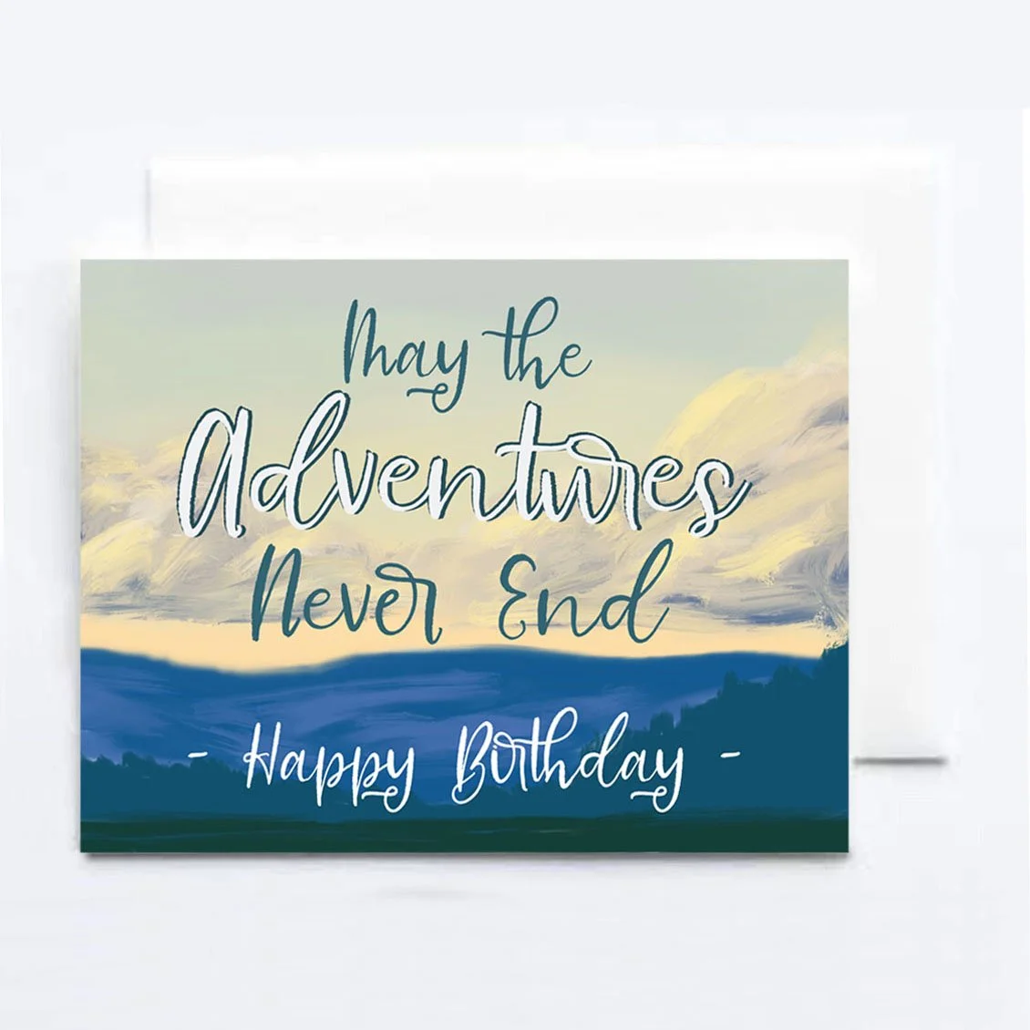Adventures Never End Birthday Note Card