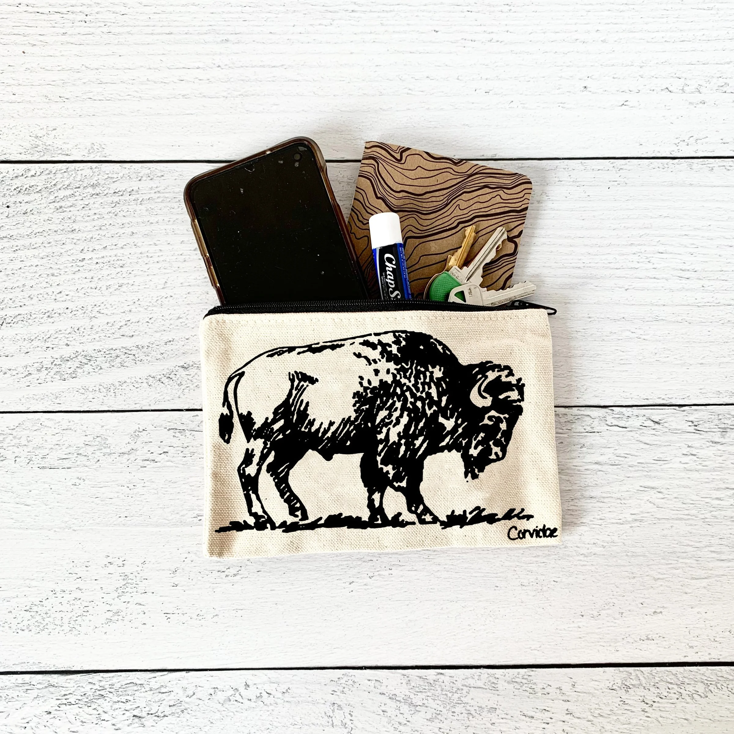 Zipper pouch bison.jpg