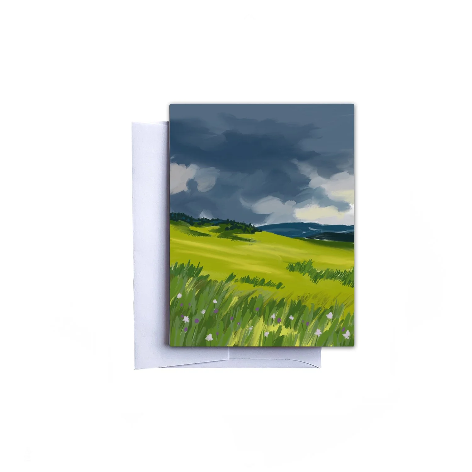Stormy Summer Greeting Card