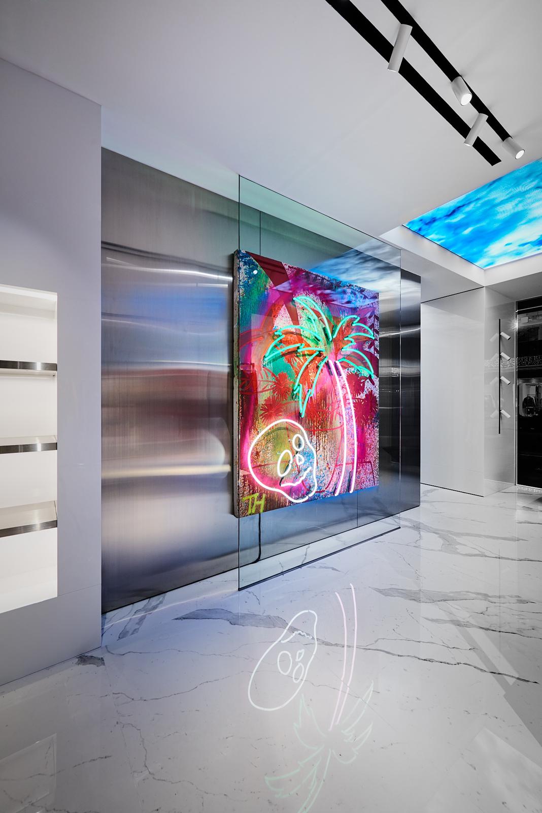 Thrush Holmes X Palm Angels store in Hong Kong