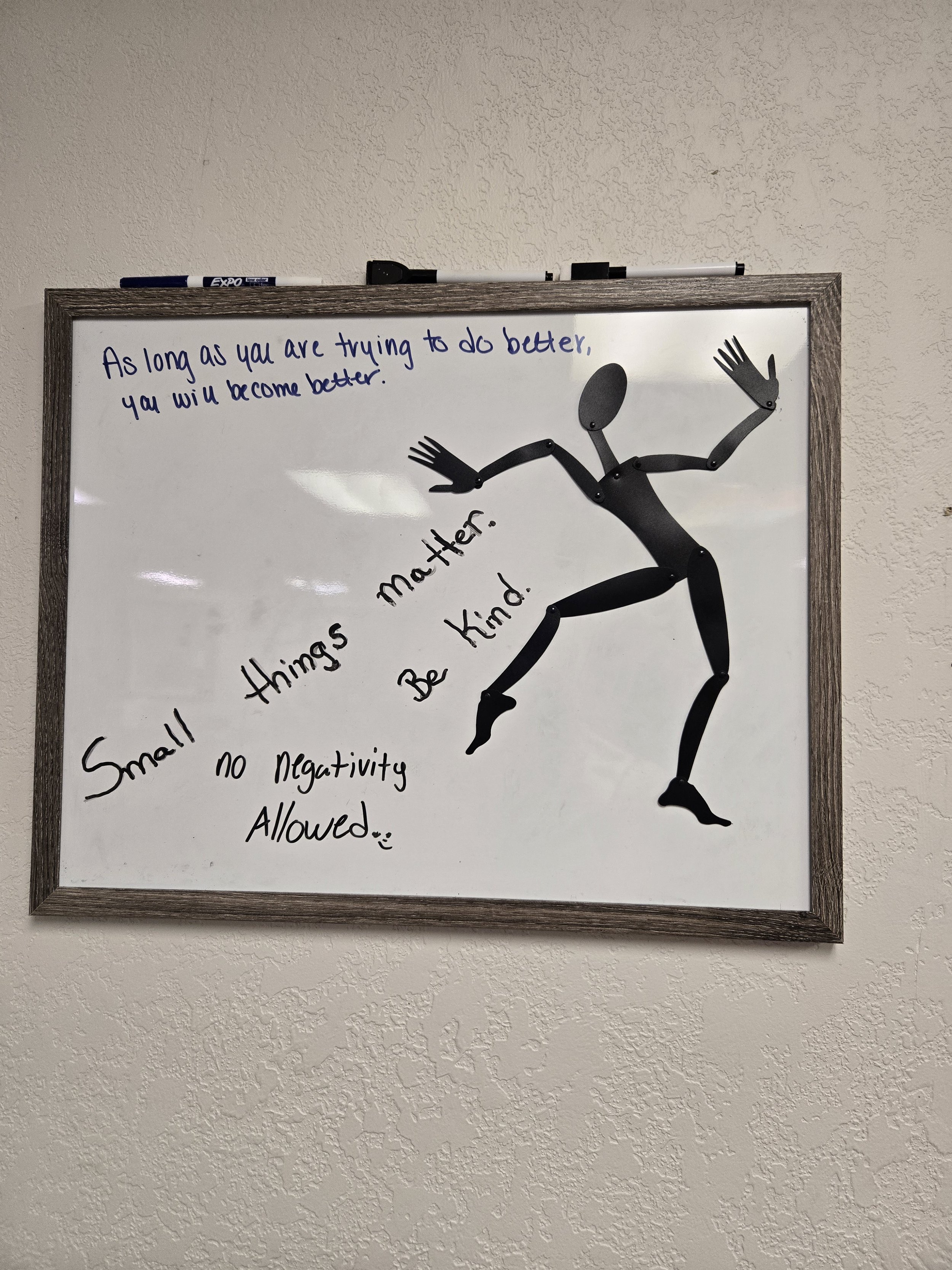 Dancer shares a positive affirmation. 

-image by Lena Brow