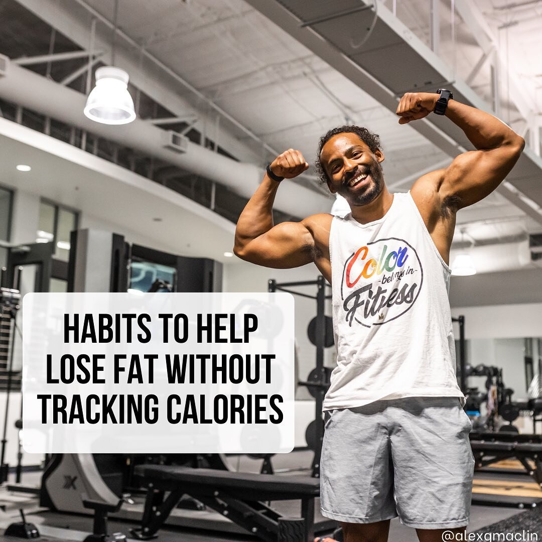 Ok, so you don&rsquo;t want to track your food. I totally get that and support your decision there!  Perhaps you still have fat loss goals. Understand that tracking food and calories isn&rsquo;t the only way to lose fat. It&rsquo;s simply a tool we c