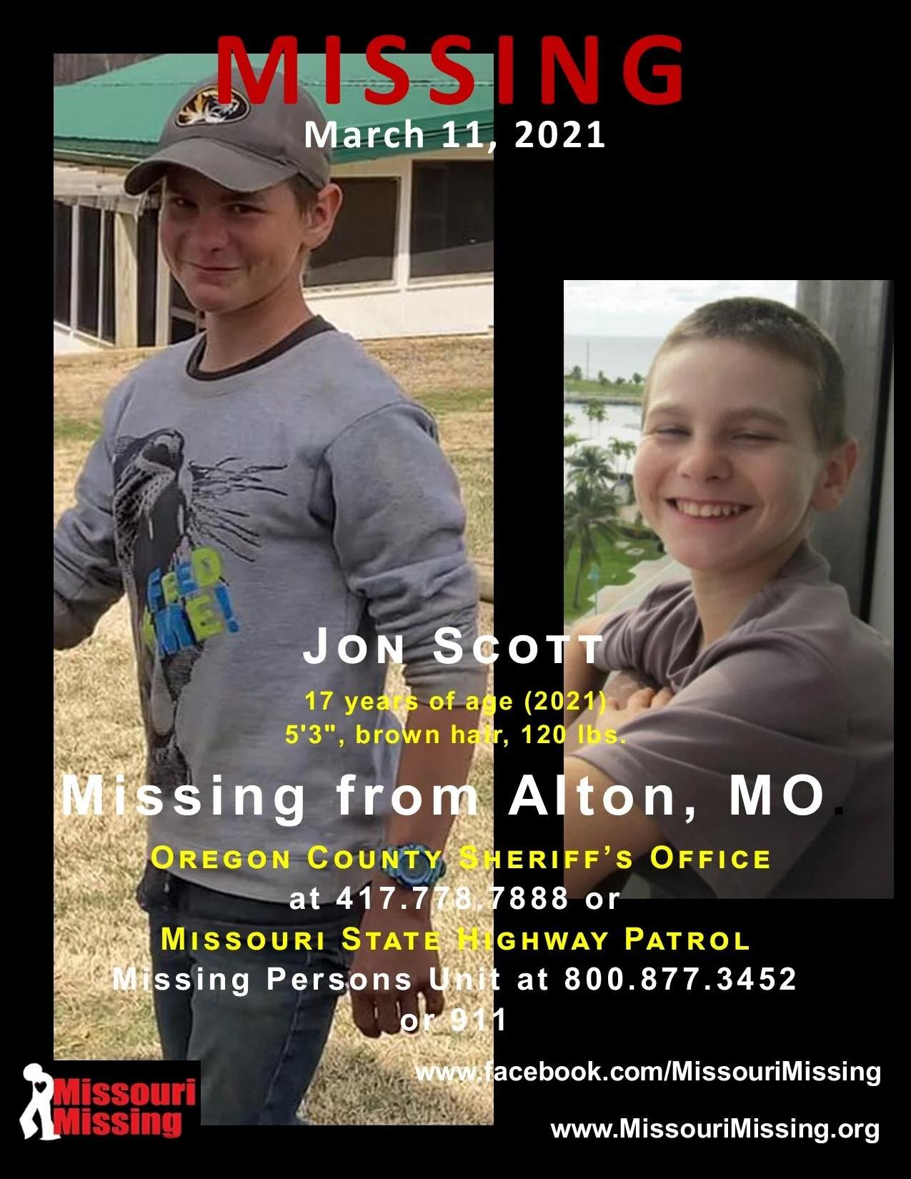 Monday March 15, 2021