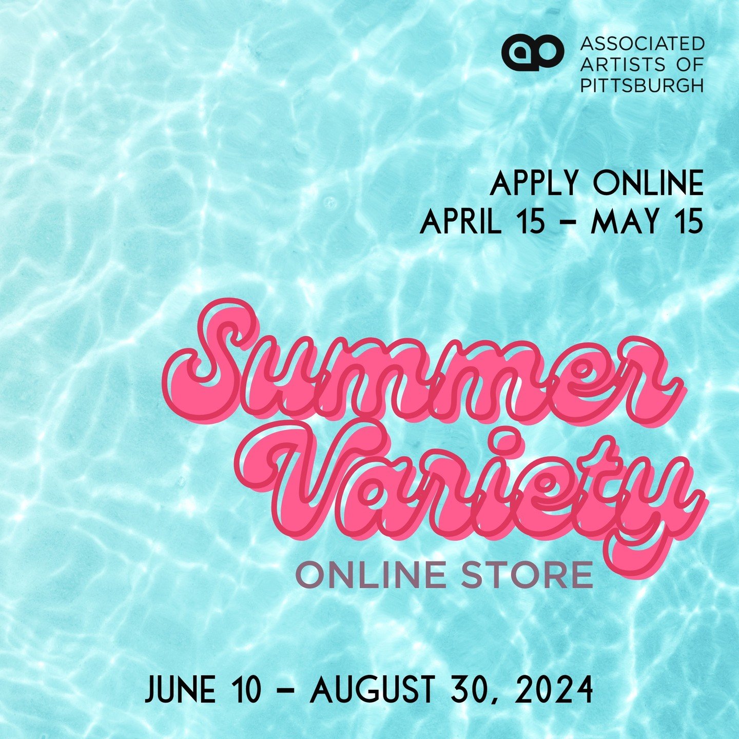 Associated Artists of Pittsburgh invites artist members to submit work for the next online store, Summer Variety!

This initiative aims to showcase and sell our member's artwork throughout the summer months of 2024. Summer Variety: Online Store will 