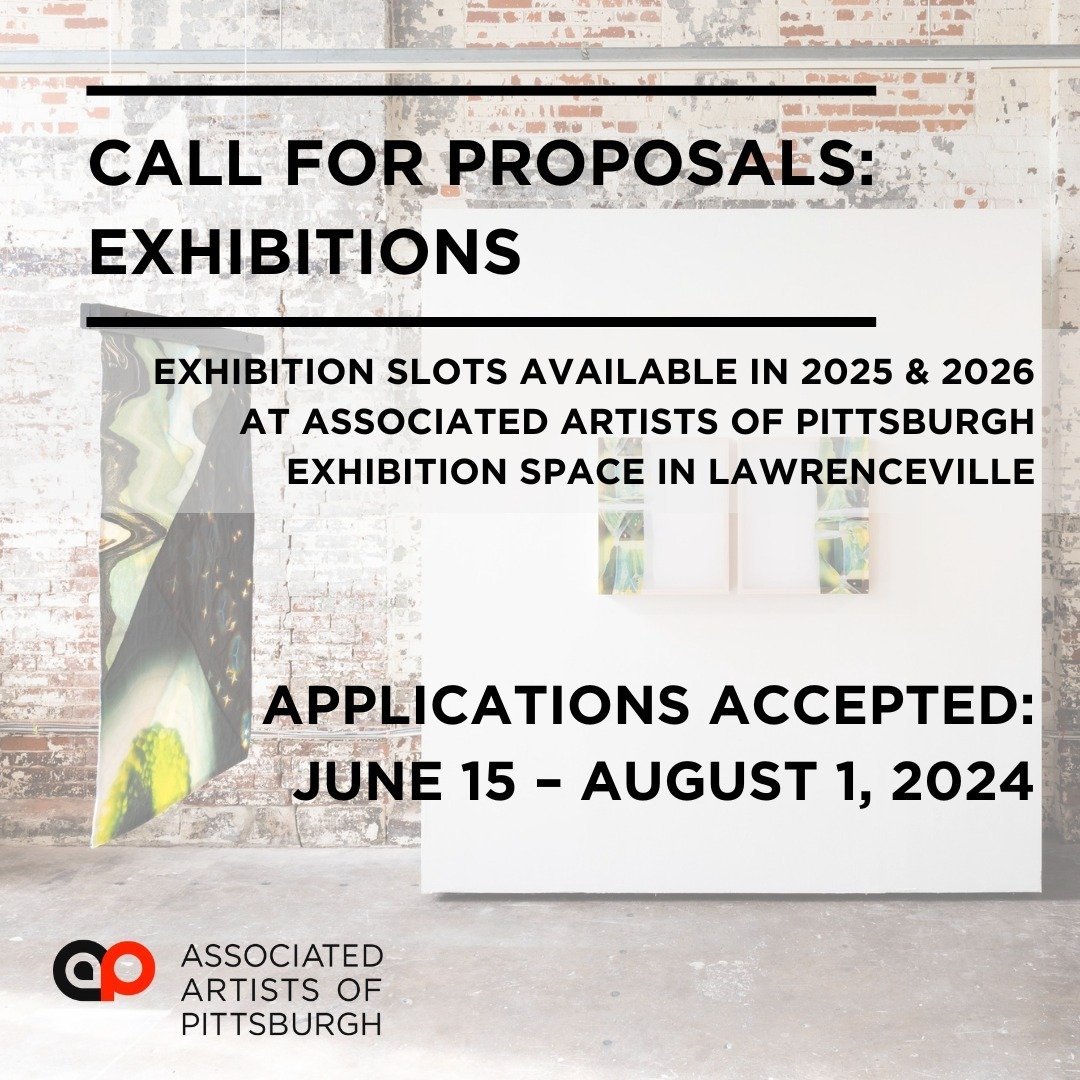 Since moving into our current location, Associated Artists of Pittsburgh has presented various exhibitions proposed, designed, and led by our artist members. Continuing this program, this summer we will be accepting proposals for our 2025 and 2026 ex