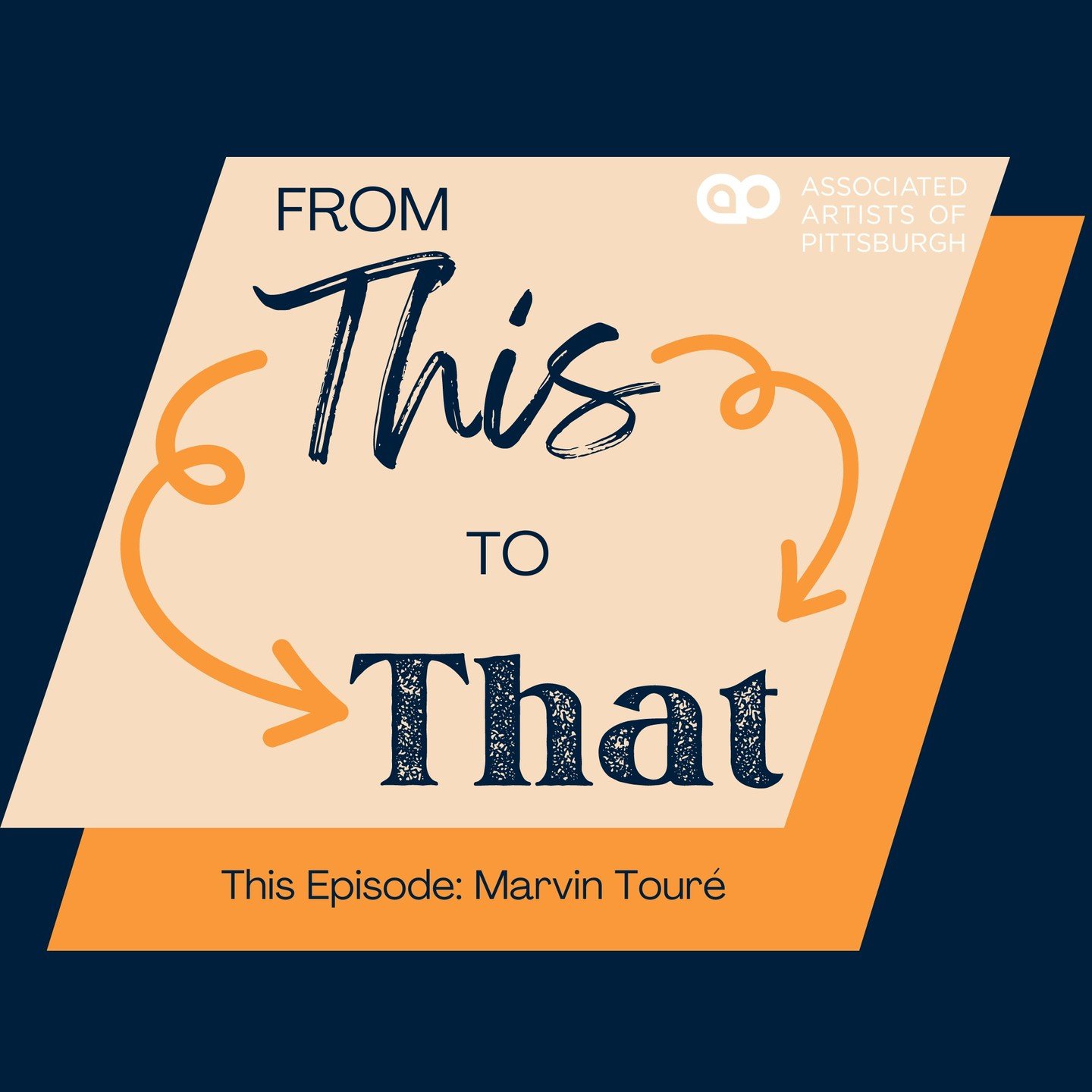 The first episode of the AAP podcast, From This to That, is available to stream now! 

For the first episode of From This to That, we talk to Marvin Tour&eacute;. @marvintoure is an Ivorian-American artist who uses fictional narratives and the object