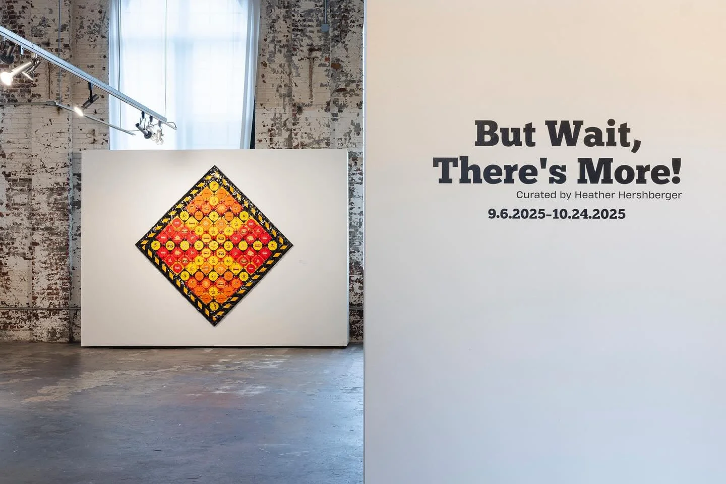 Two more days to see &ldquo;But Wait, There&rsquo;s More!&rdquo; curated by Heather Hershberger! Visit us today, October 23rd, and tomorrow, October 24th, from 11am-6pm for your last chance to see the show!

All photos by @chrissycliche
