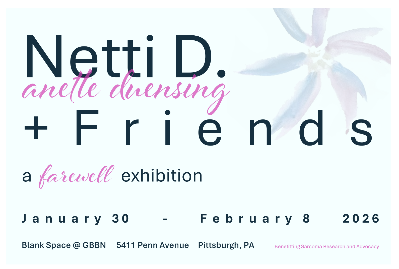 'Netti D. and Friends,' Opening January 30th features many AAP Artists