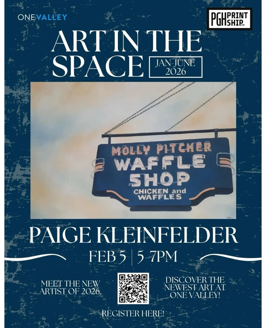 New series by Paige Kleinfelder opening February 5th at OneValley at the Roadhouse