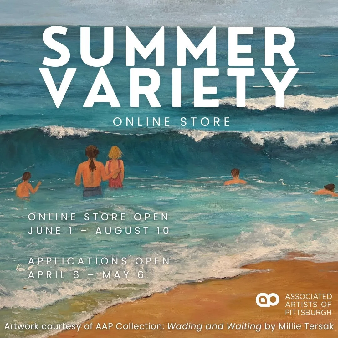 Summer Variety Online Store applications are open!
Apply online April 6&ndash;May 6, 2026! The Summer Variety online store will be presented on AAP&rsquo;s website at aapgh.org/store between June 1&ndash;August 10, 2026. The store will be juried by A