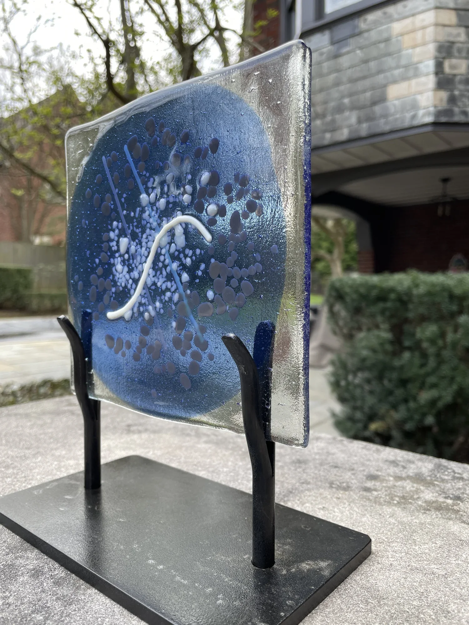 Ice Blue 1, Elements series by Margot Dermody