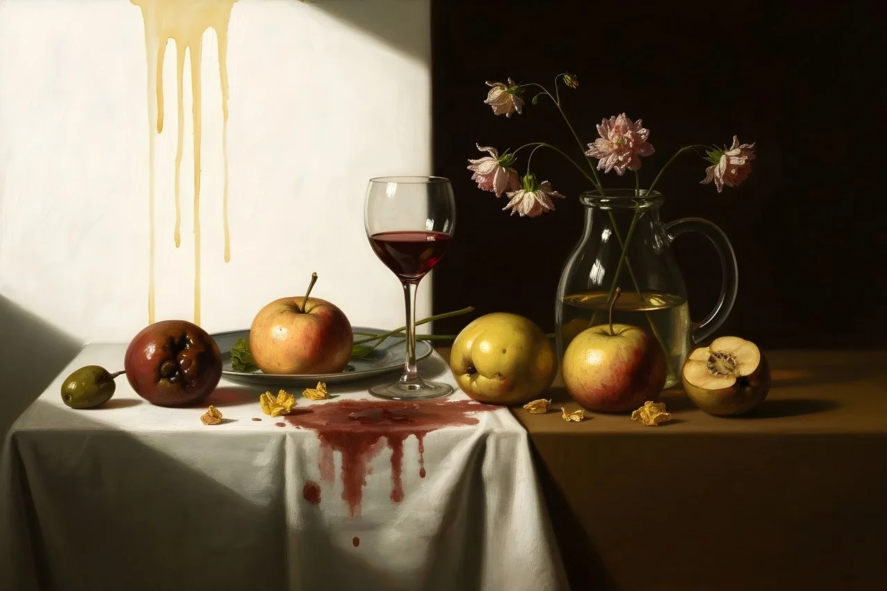 Crime Scene: Still Life 5 by Richard Bignell
