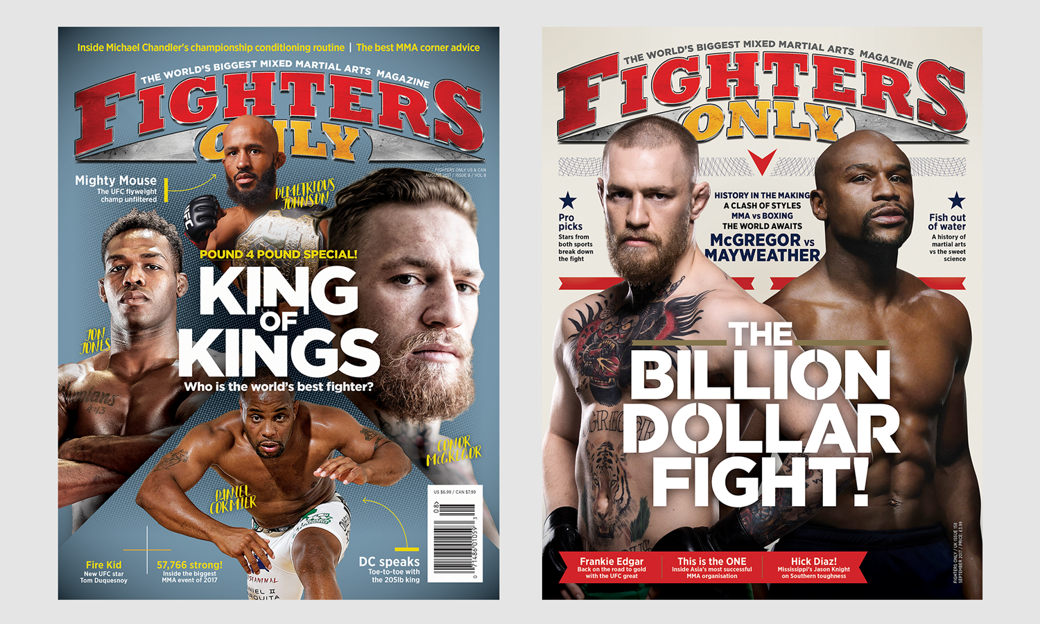 Fighters Only magazine — Matt Tarrant - Art Director