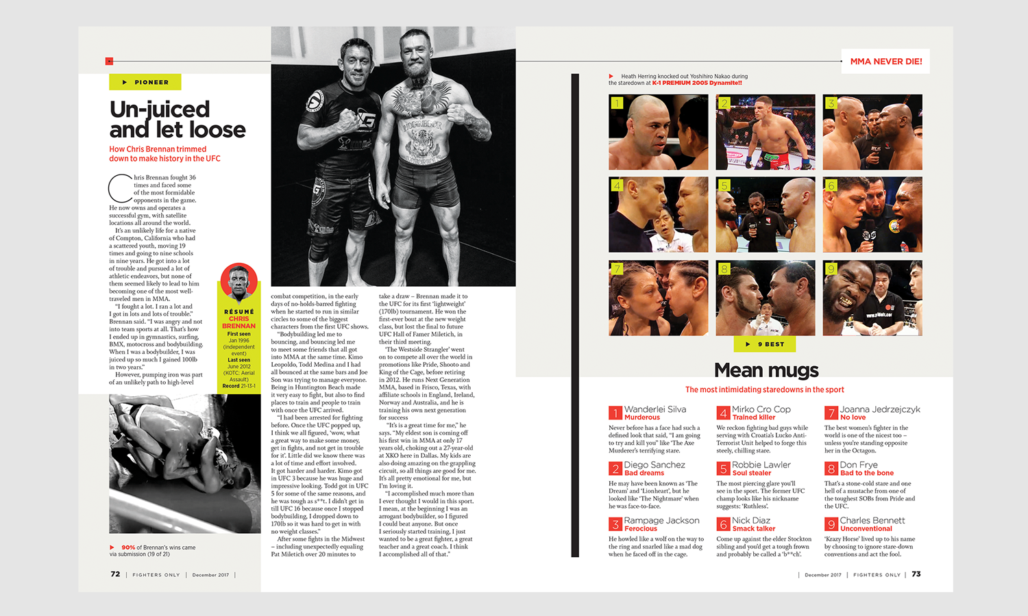 Fighters Only magazine — Matt Tarrant - Art Director