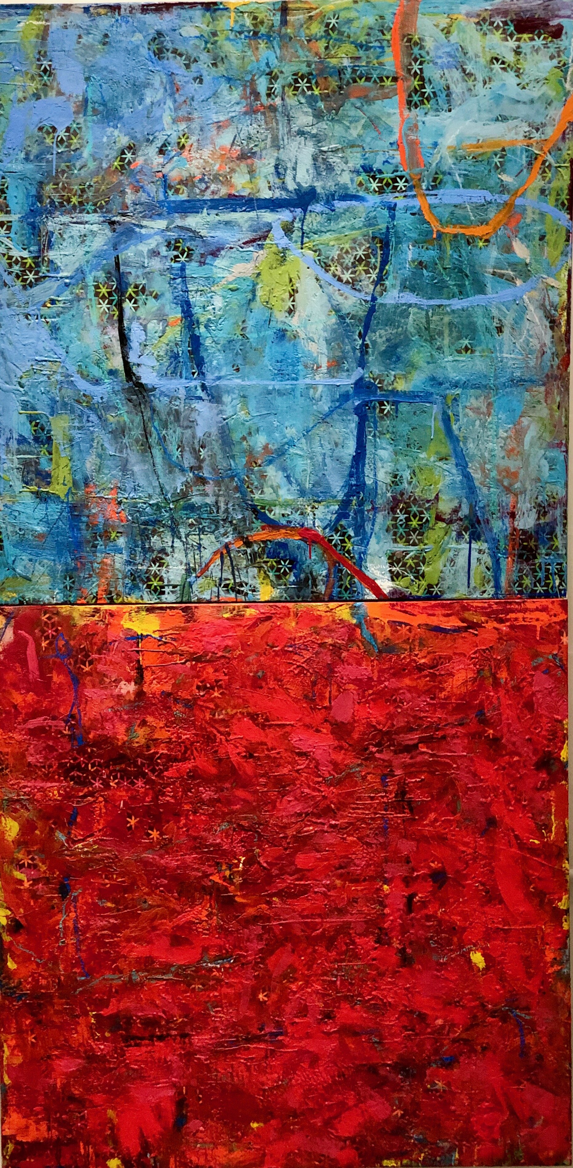 Blue Red Diptych