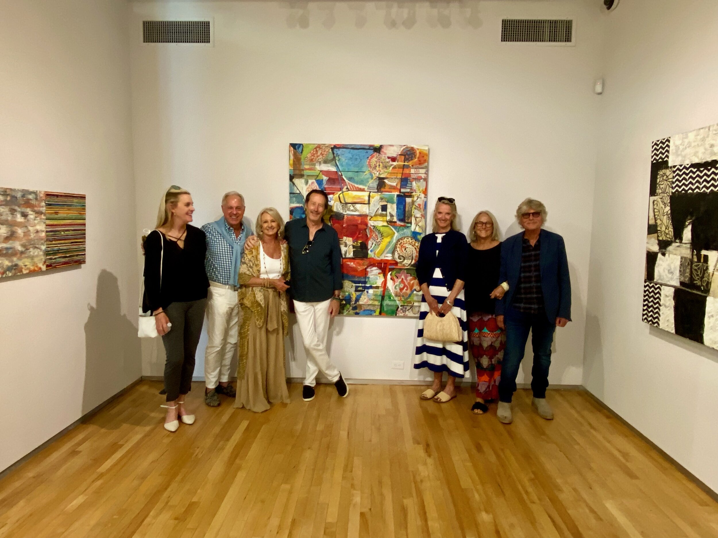 With Cindi and friends