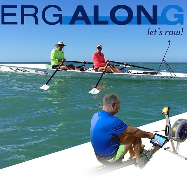 A row a day helps keep Covid away!! Join us at www.ERGAlong.com and let&rsquo;s row through this together!! .
.
.
.
.
.
.
.
.
.
.
.
.
#coastalrowingusa #rowing #outdoortraining # rower #sculling #floridacoast #gulfcoast #sarasotacoast #liteboatflorid