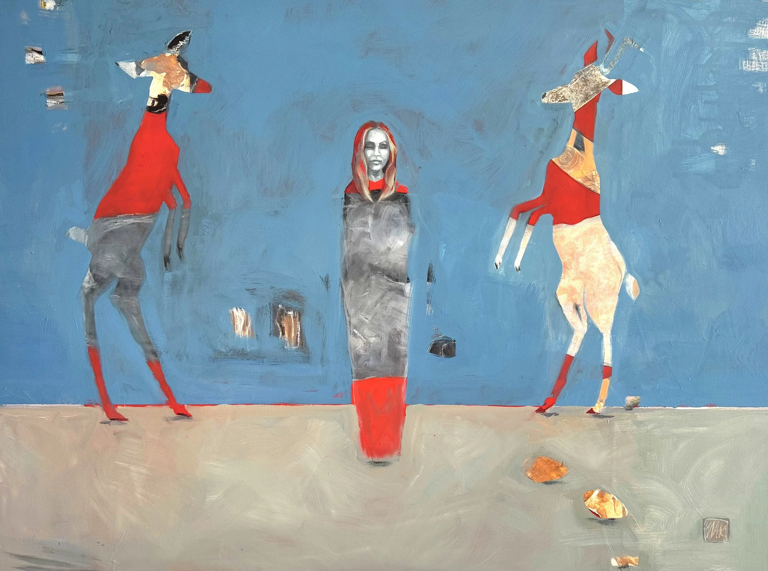 Woman With Deer (Deer Dance).jpg