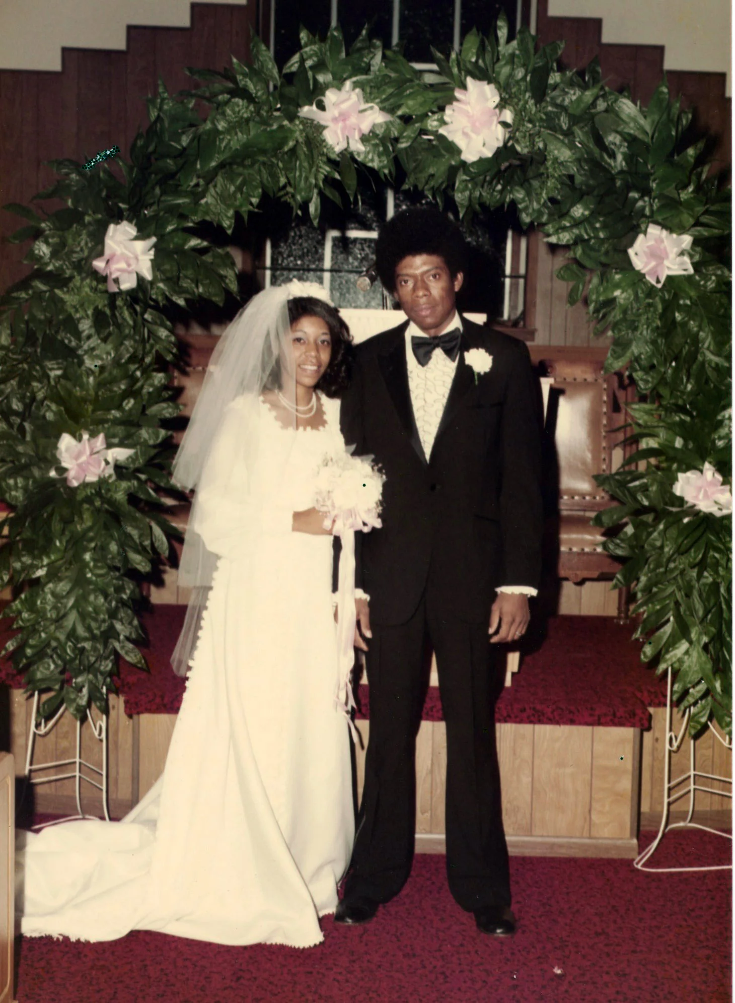 Carolyn and George were married December 22, 1974, at Polly Chapel Baptist Church. 