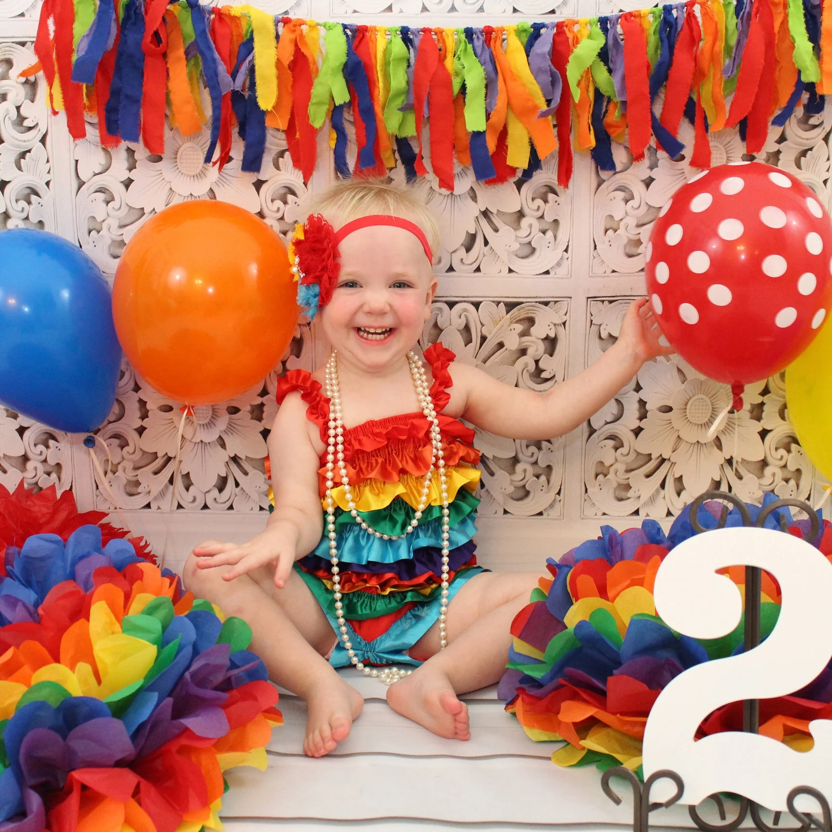 ^ Piper’s second birthday photo shoot while she and Melanie were living in McKinney. (Photo by Bri Andor)