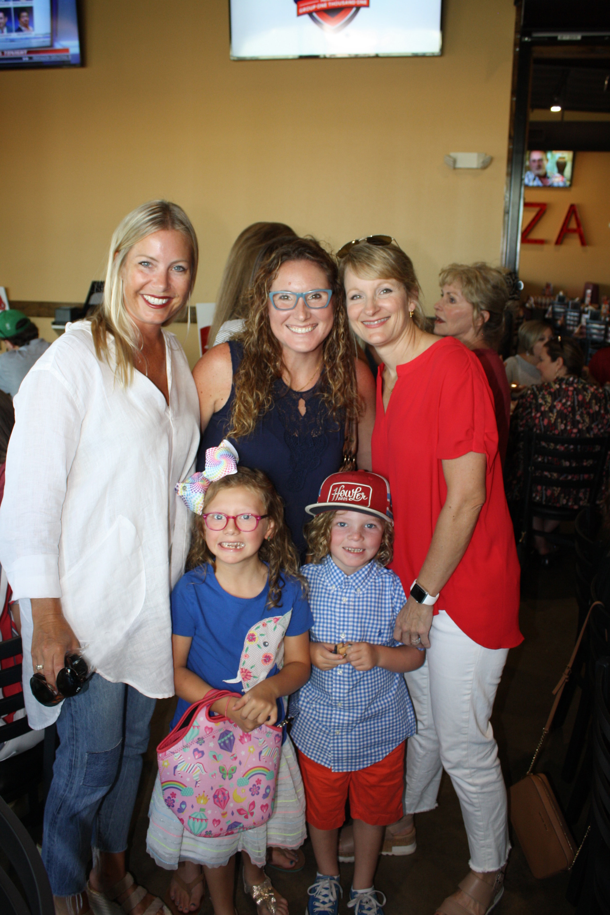 Whitney Fuqua with Daines, Karrah and Townes Dickeson and Julie Borowitz