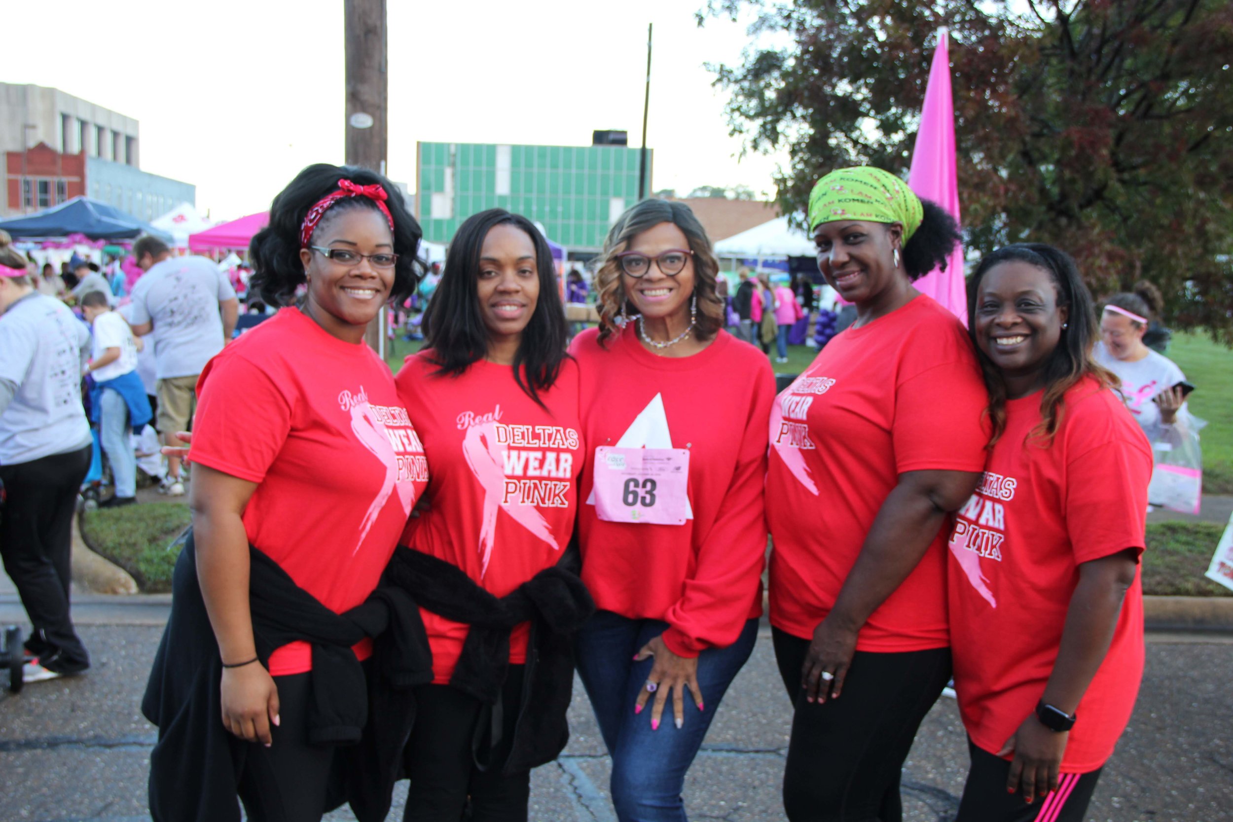 Missy Birmingham, Alicia Malone, Angela Brewster, Teresa Hurd and Eshea Kelly