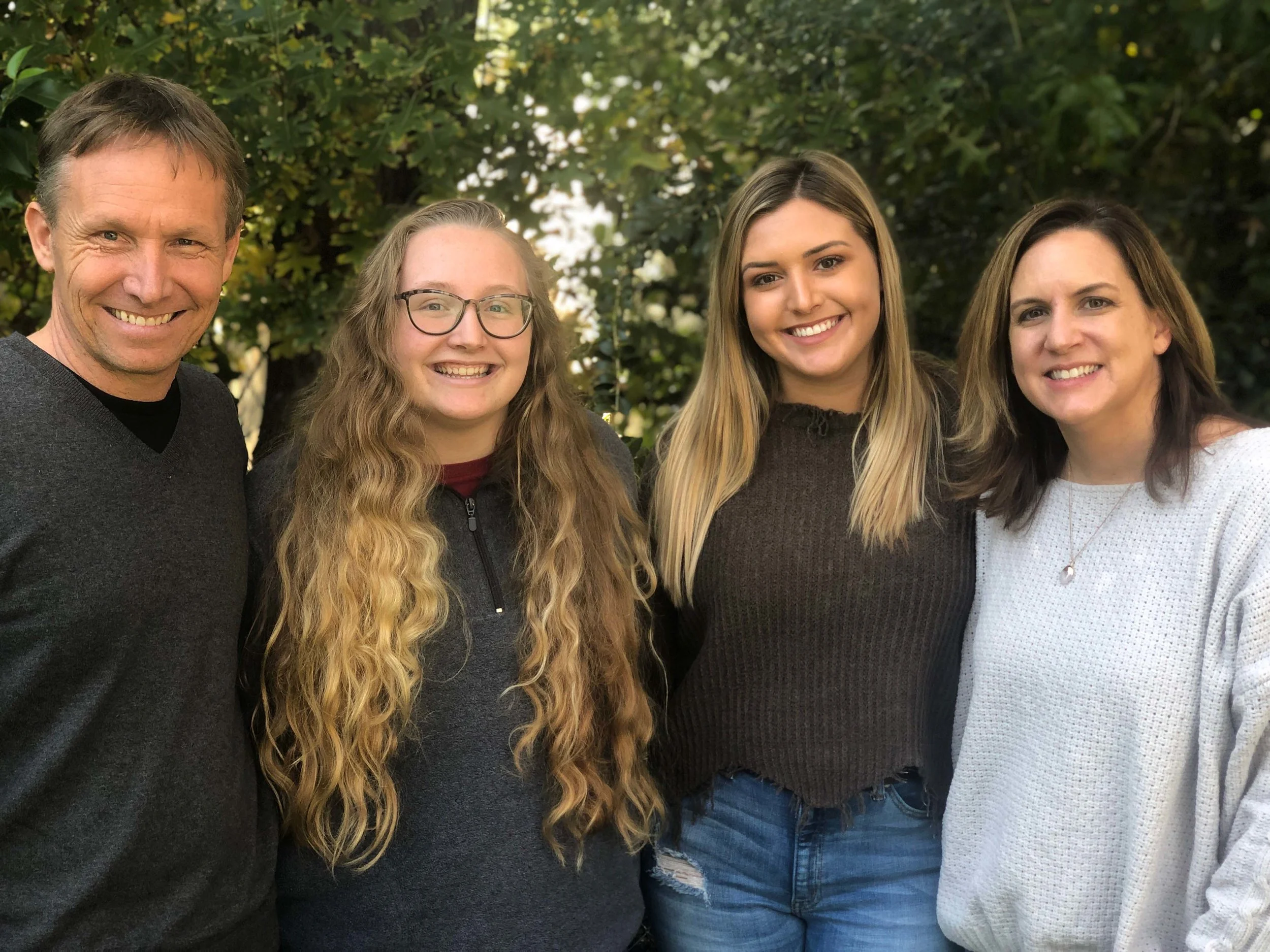 After his health scare last year, Billy and his daughters, Rylie and Savannah (both students at University of Arkansas), and wife, Michelle, had lots to be thankful for this past Thanksgiving.
