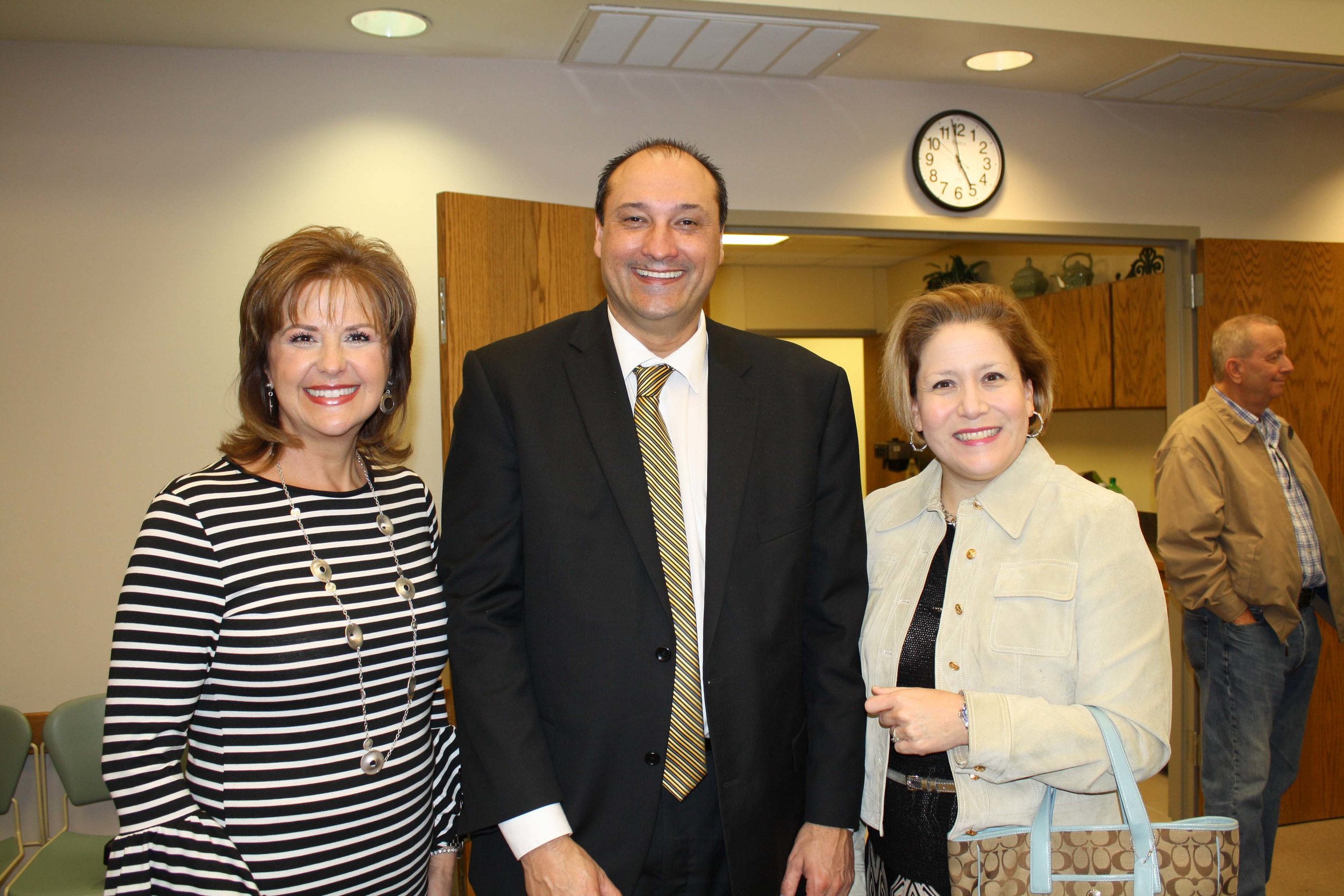Patricia Beth, Dr. Jason Smith and Lindsey McMillan