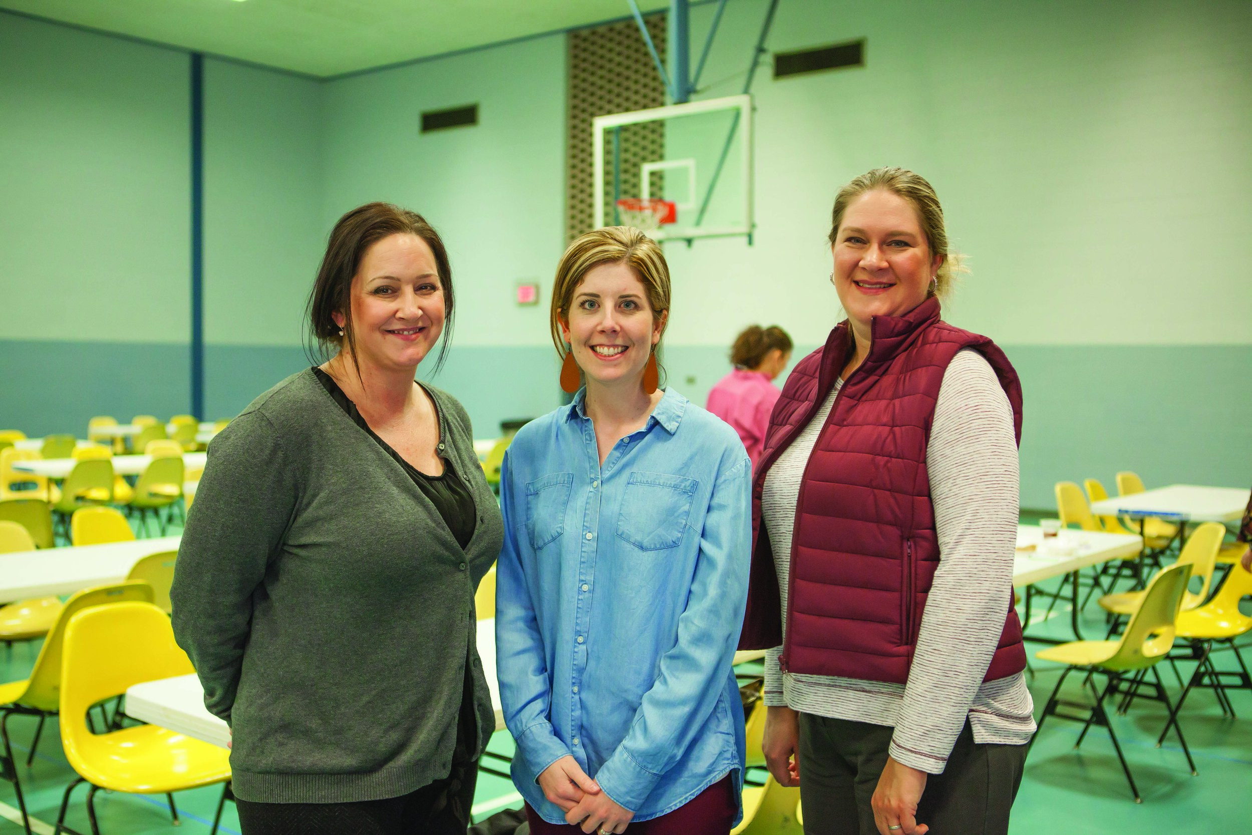 Kim Russ, Kristin Peeples and Jodie Lee