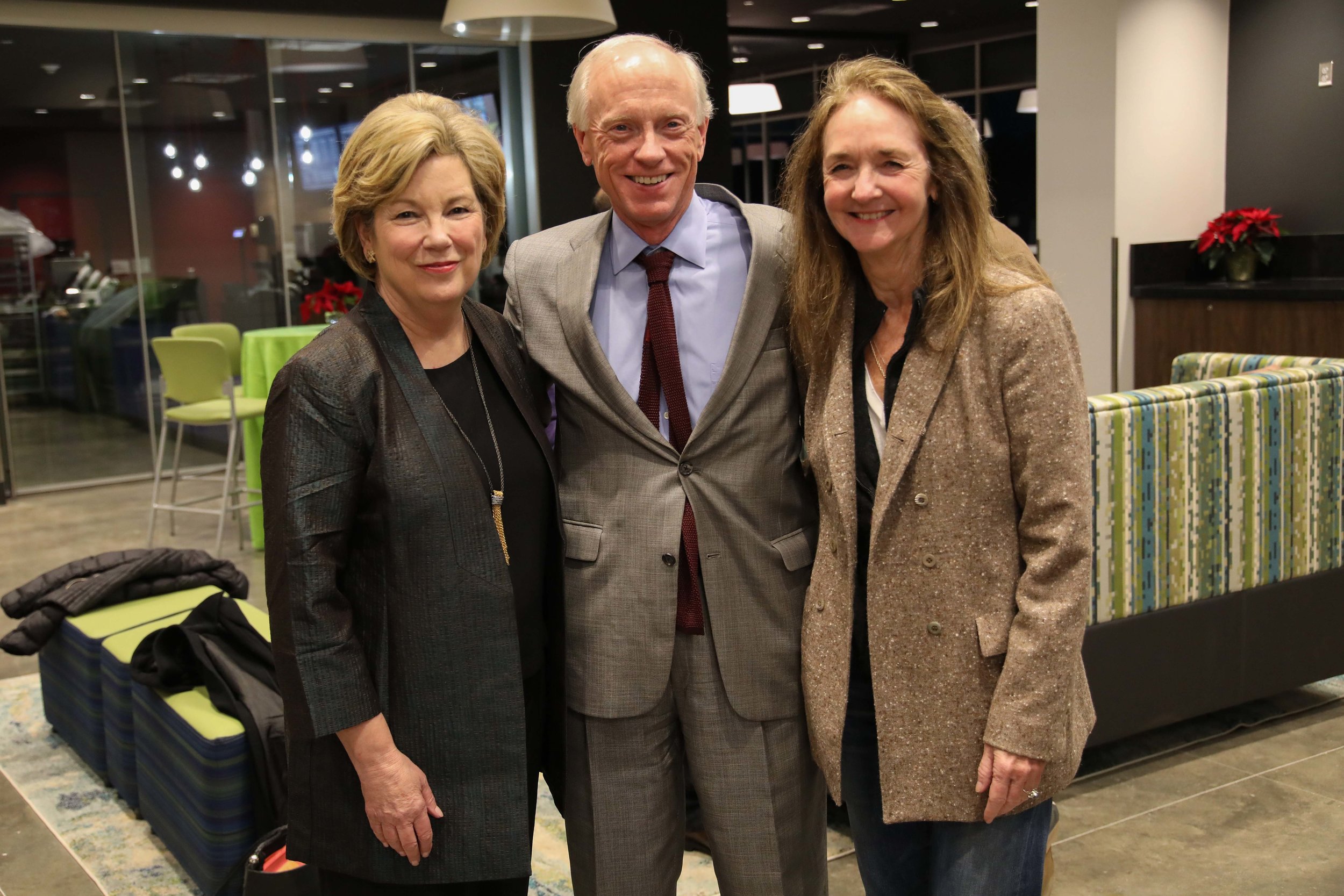 Dr. Emily Cutrer with Scott and Jane Bruner