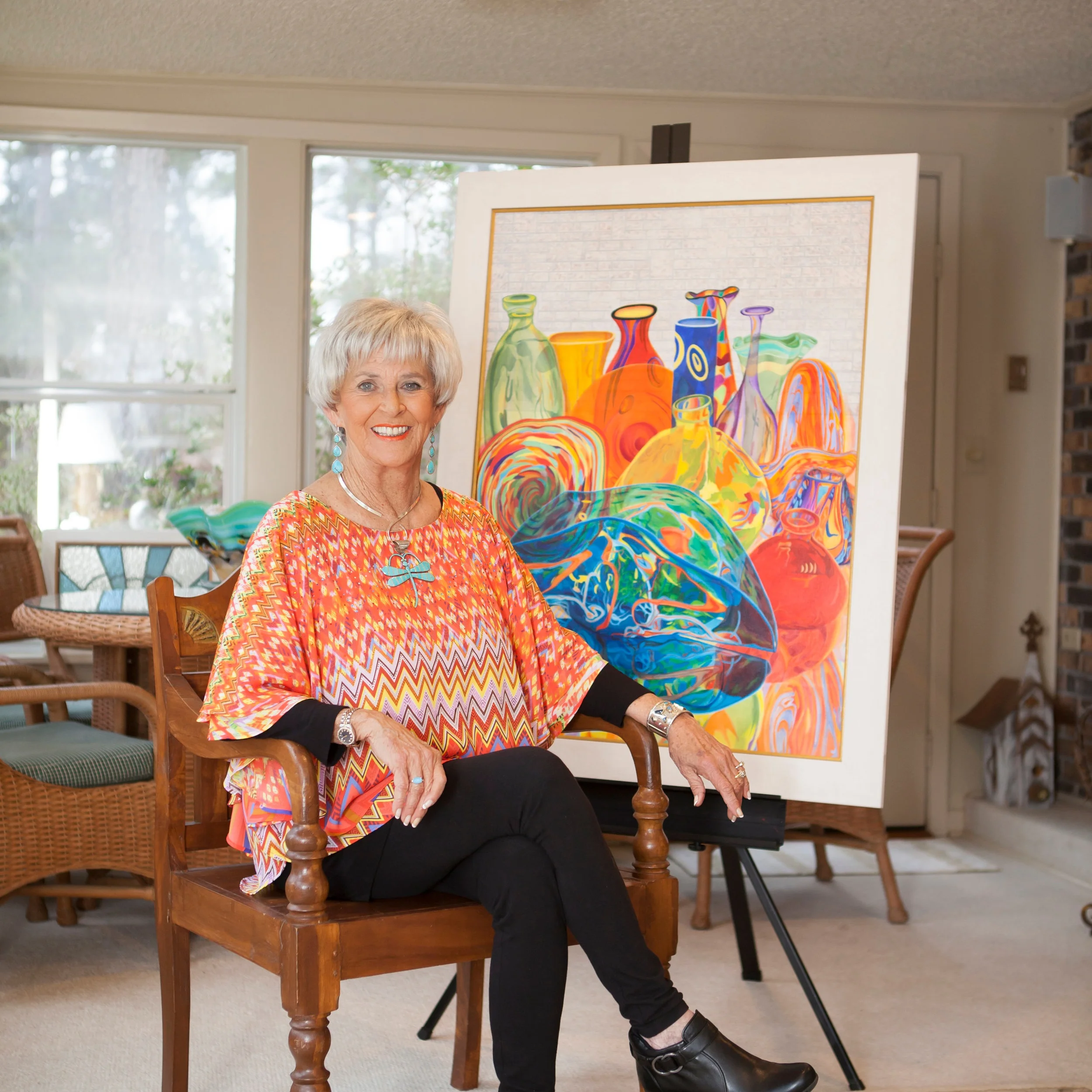 As Long as I Can Use these Hands, I'll Paint