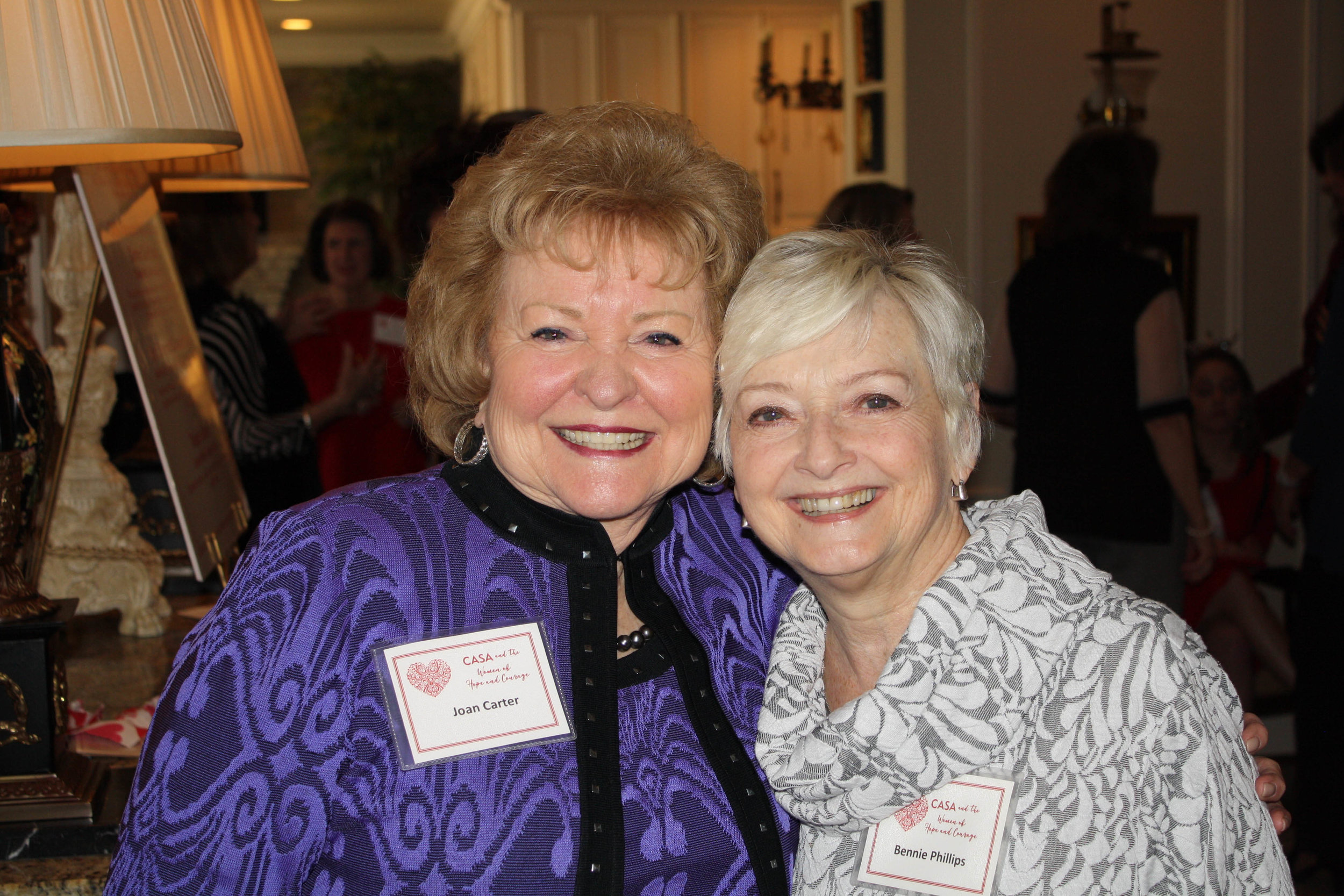Joan Carter and Bennie Phillips
