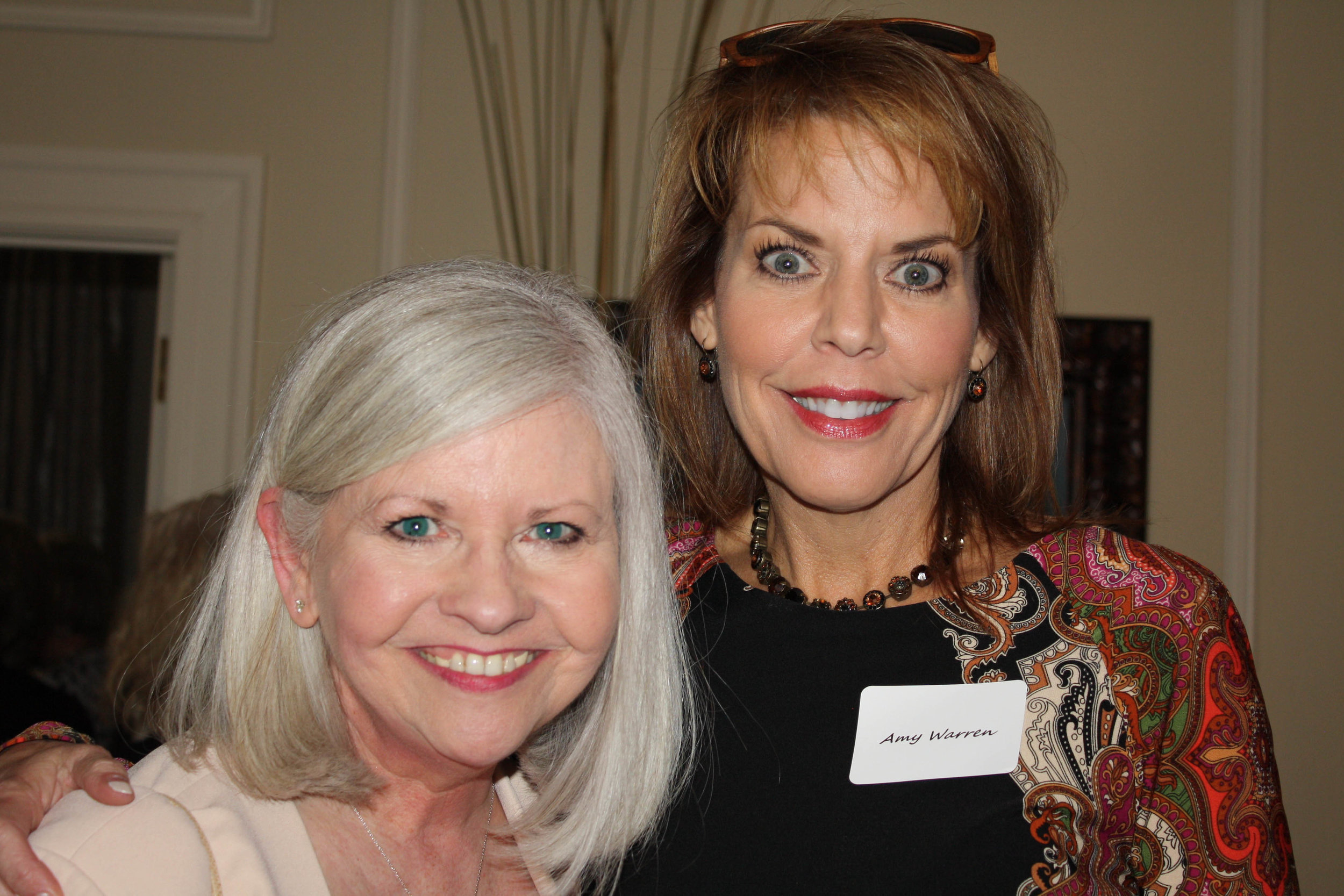 Judge Sherry Jackson Hawkins and Amy Warren
