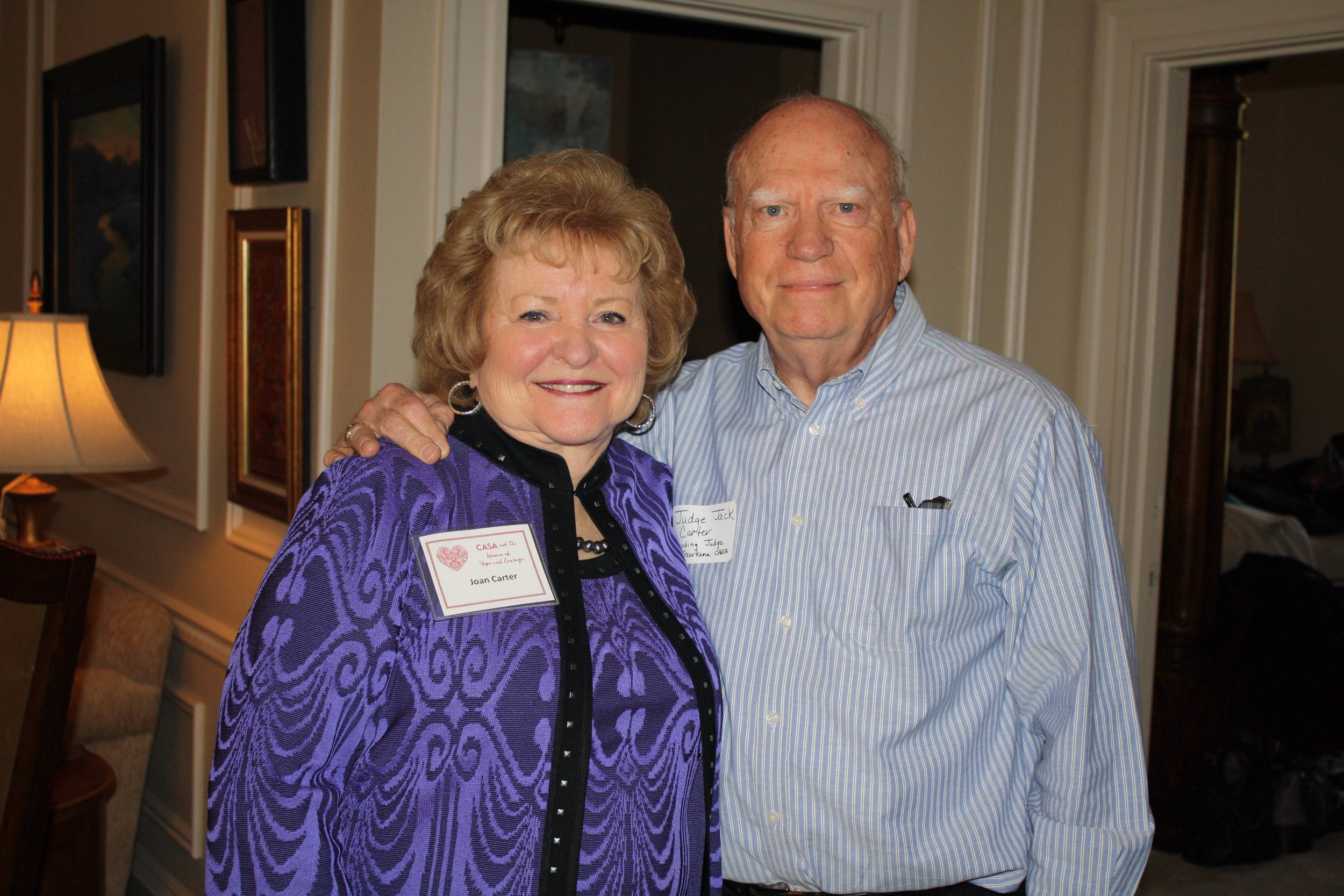 Joan and Judge Jack Carter