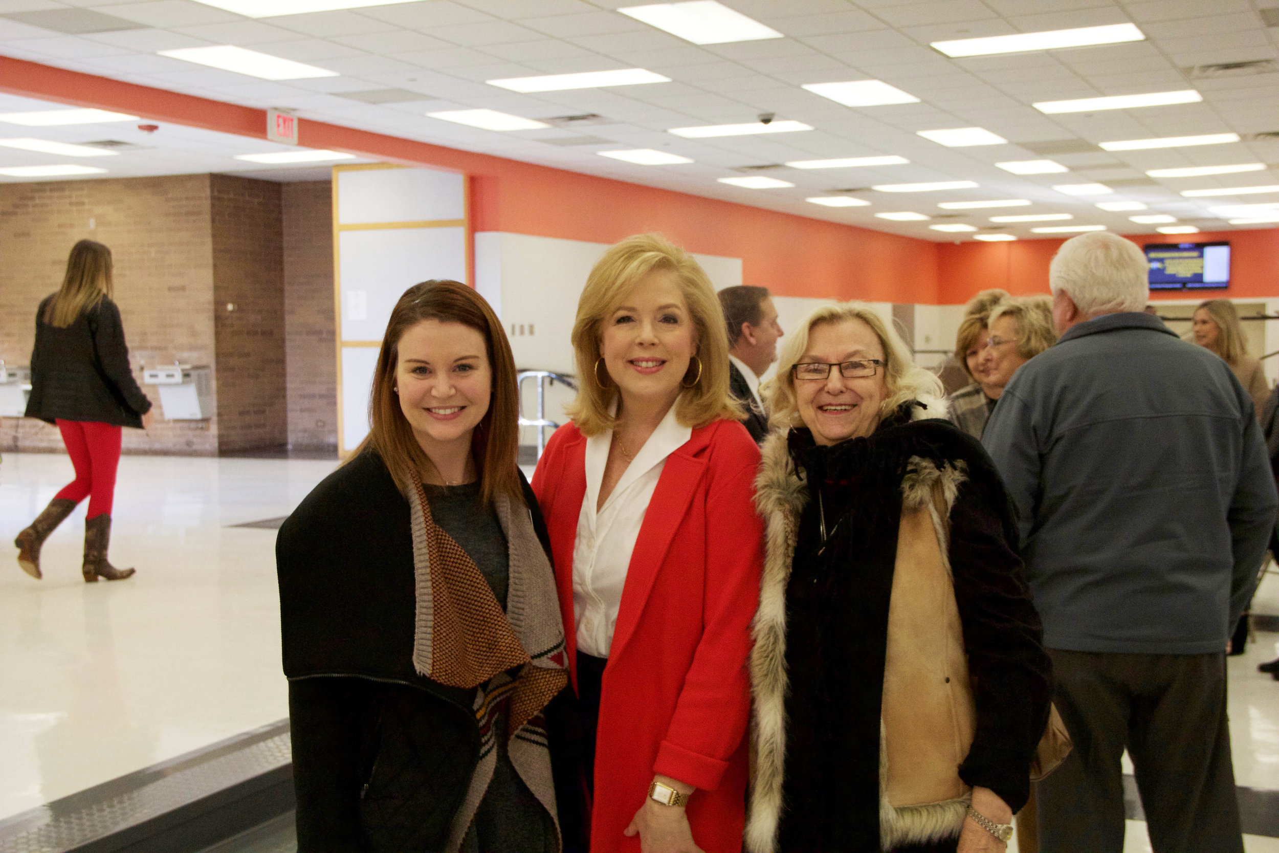 Whitney Farmer, Melanie Cockerell and Nancy Tullos