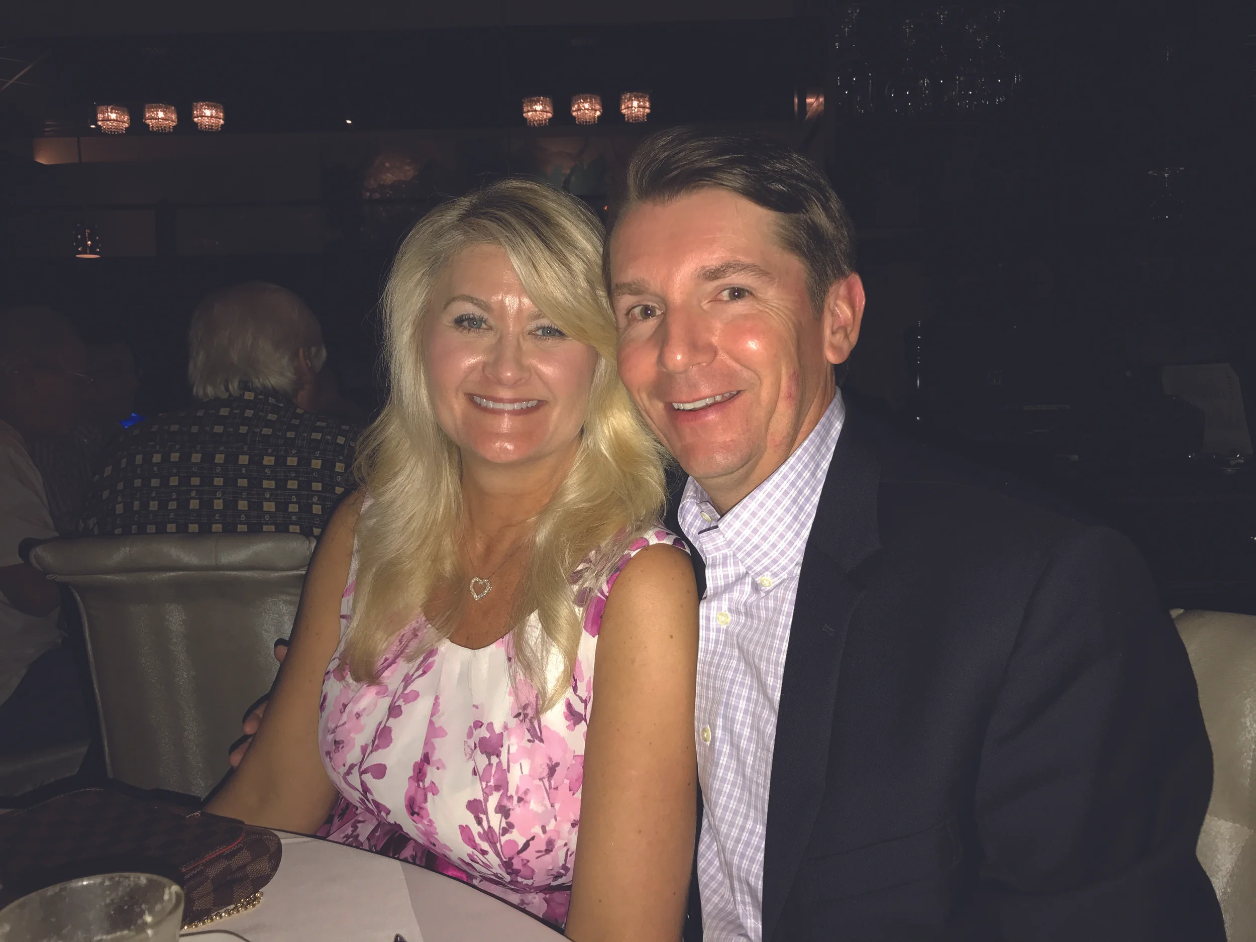 While celebrating their anniversary, Lisa and Rob dined at 677 Prime in New York.
