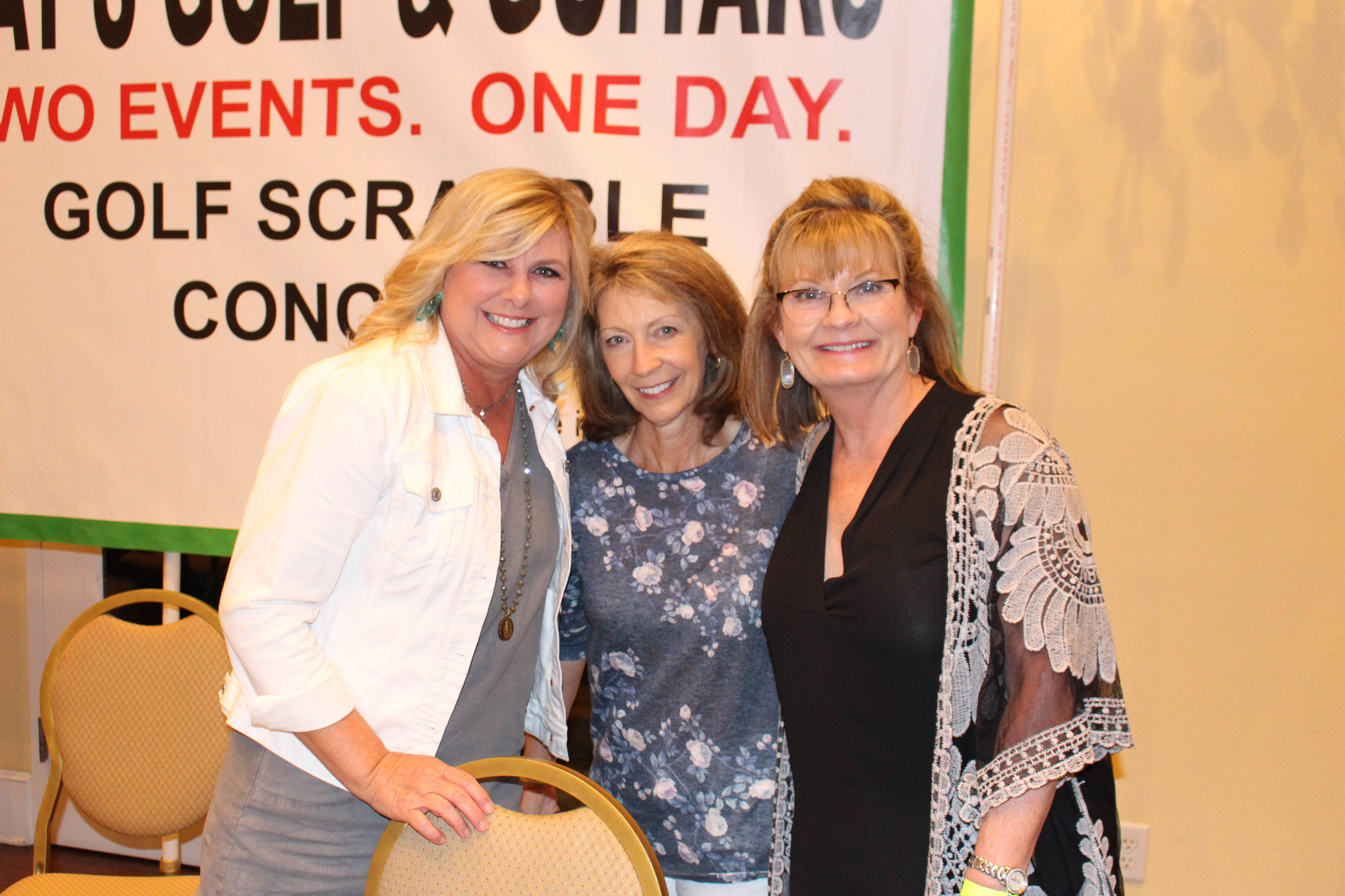 Sharon Ward, Bonnie Lamb and Brenda Sutton