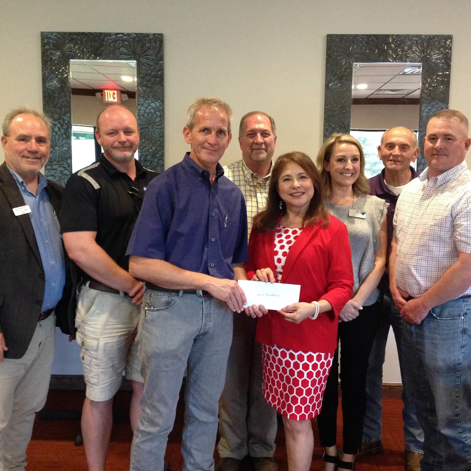 Texarkana Home Builders Association Makes Check Presentation to Habitat for Humanity
