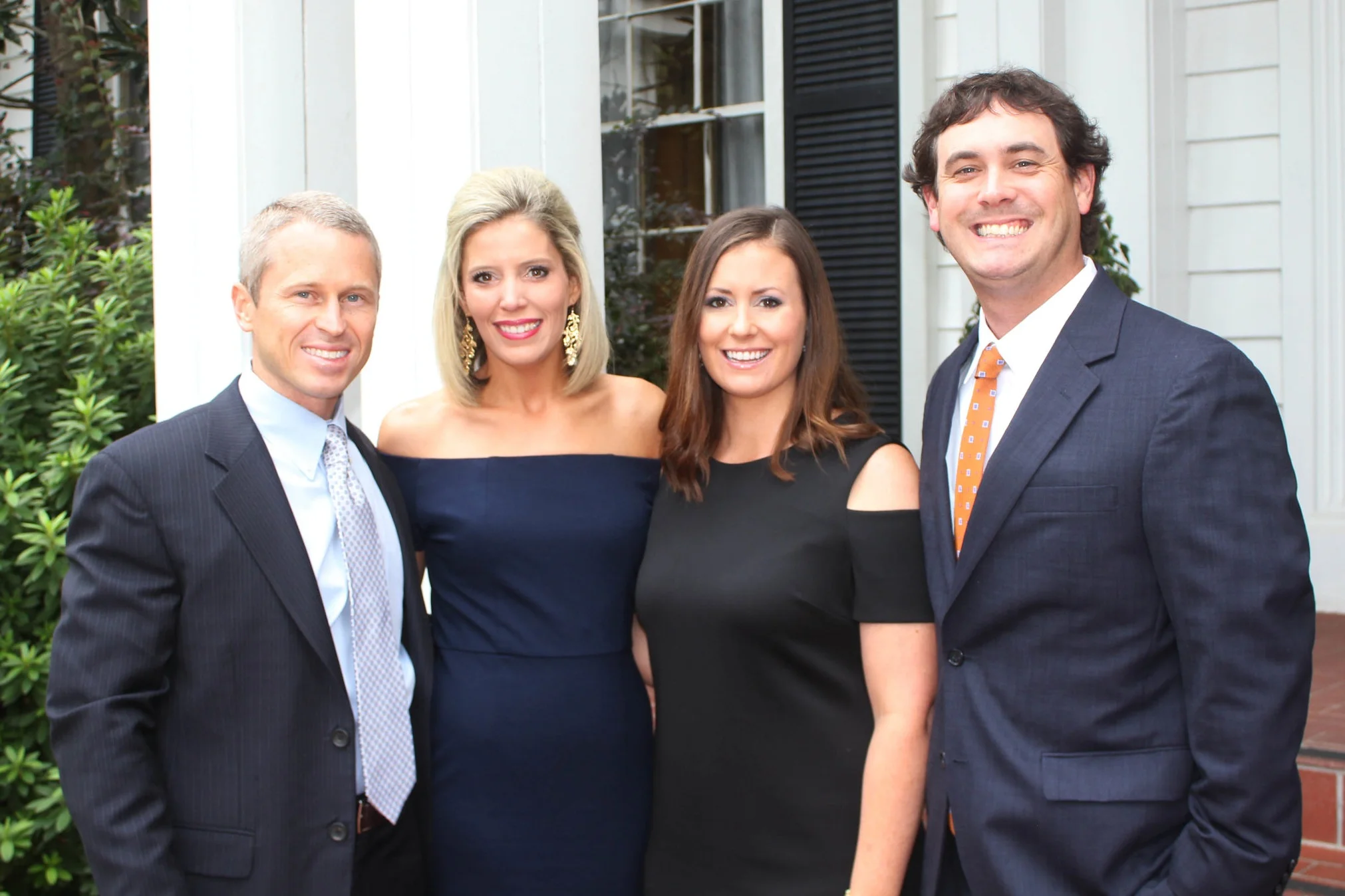 John and Kelley and Lauren and Chris during the Women for A&M-Texarkana’s 13th annual Gourmet Dinner and Auction on August 26, 2017.