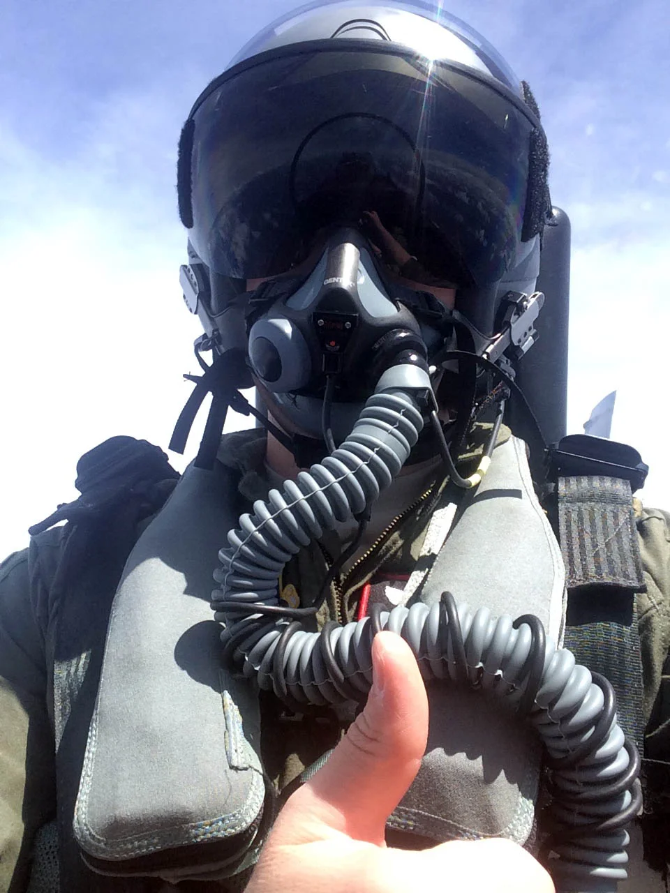 During Cope North, the Royal Australian Air Force gave Matt the opportunity to fly with them in their F-18.