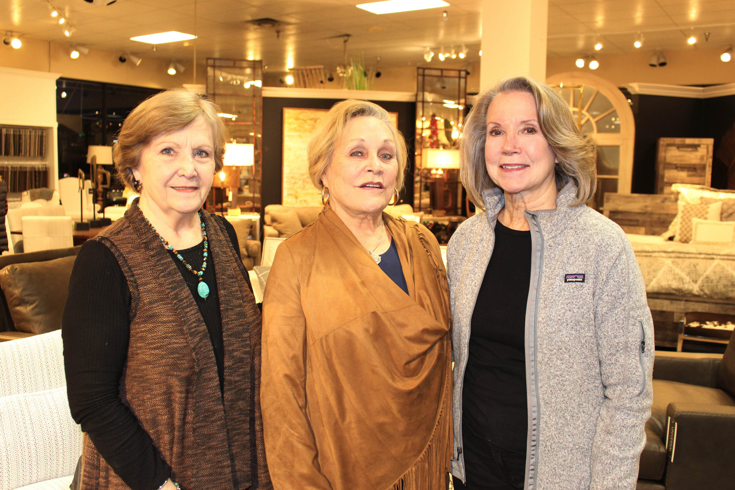 Puddin Rochelle, Sally Patton and Jeanne Harrel