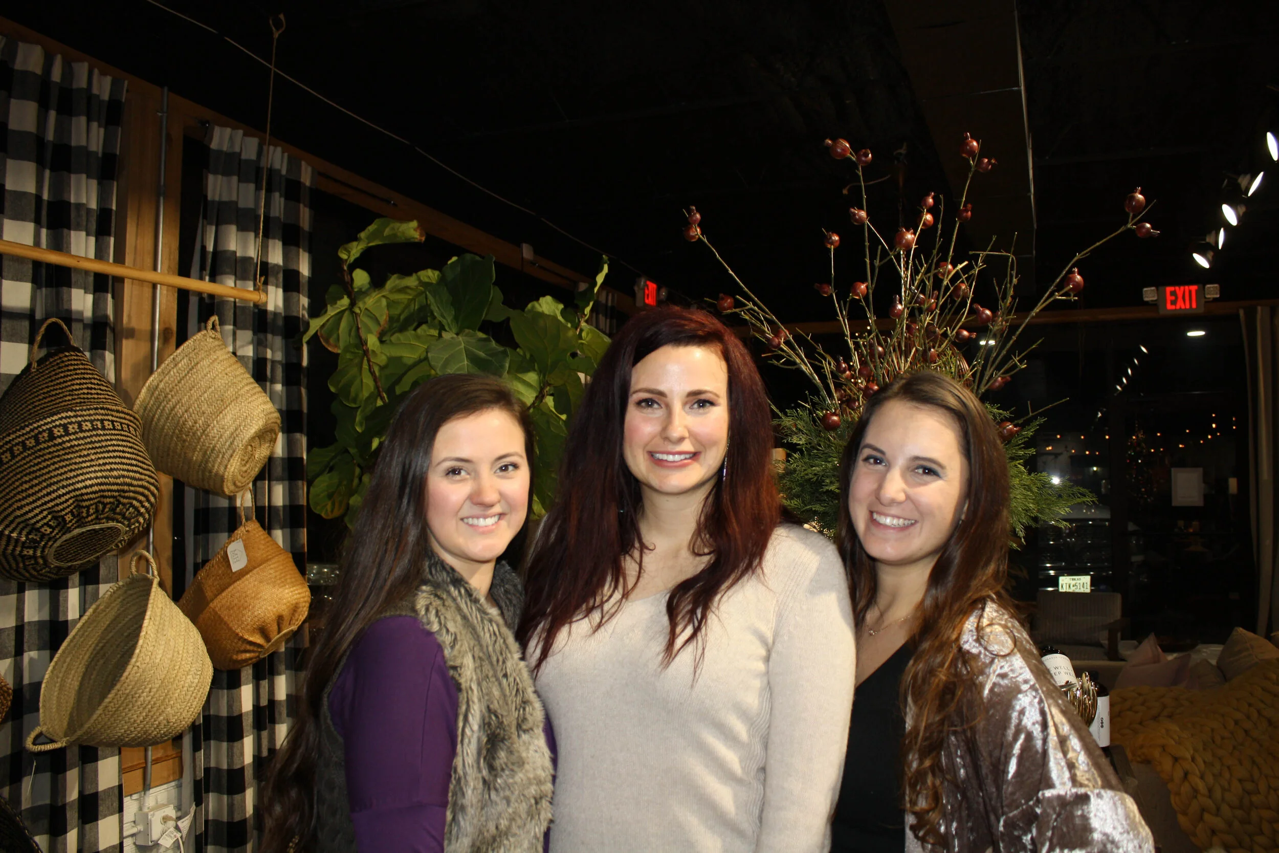 Britton Patton, Jordan Thornton and Cassidy Lavender