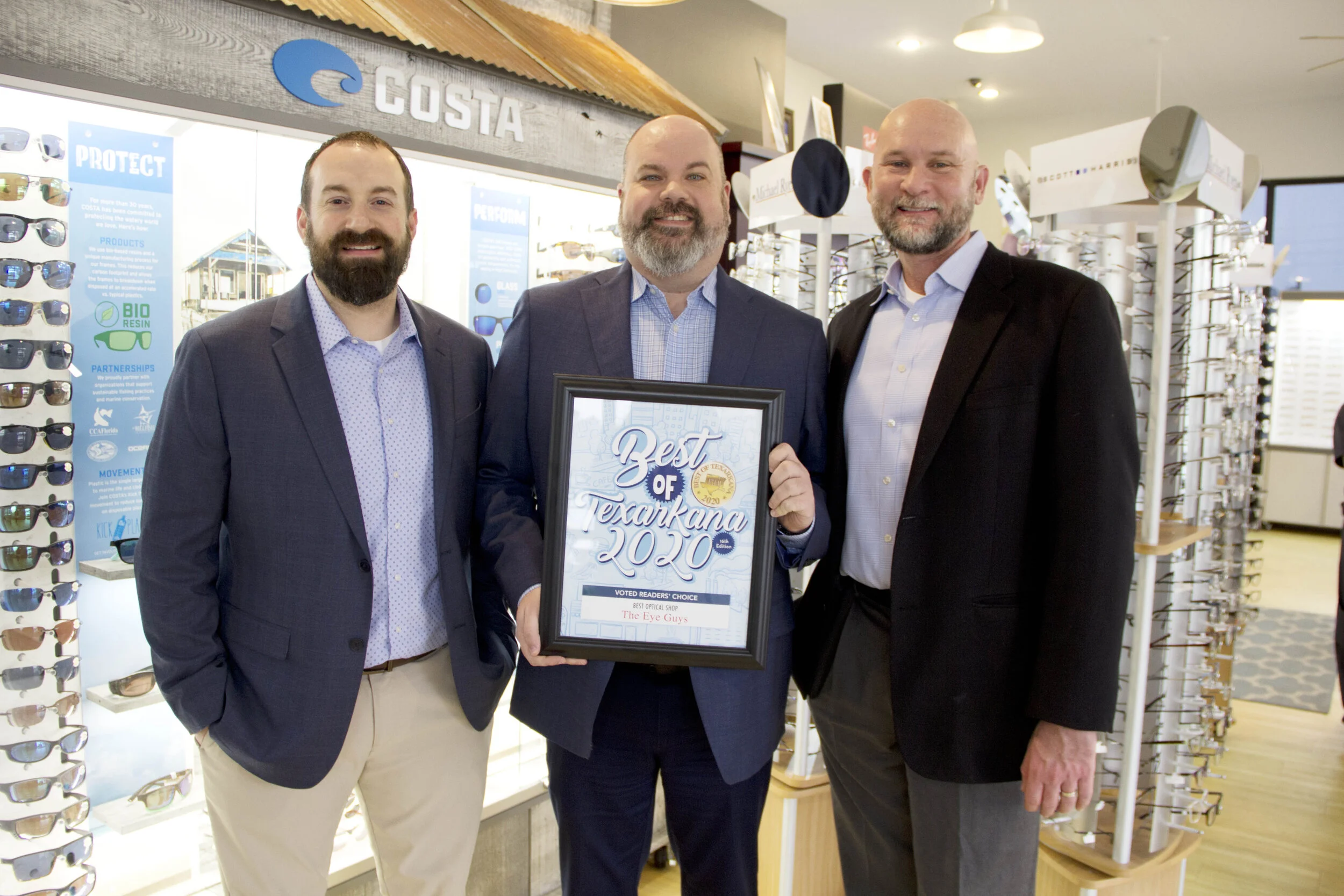 THE EYE GUYS – Dr. Eric McCall, Dr. Sean Summers and Dr. Jeff Phillips