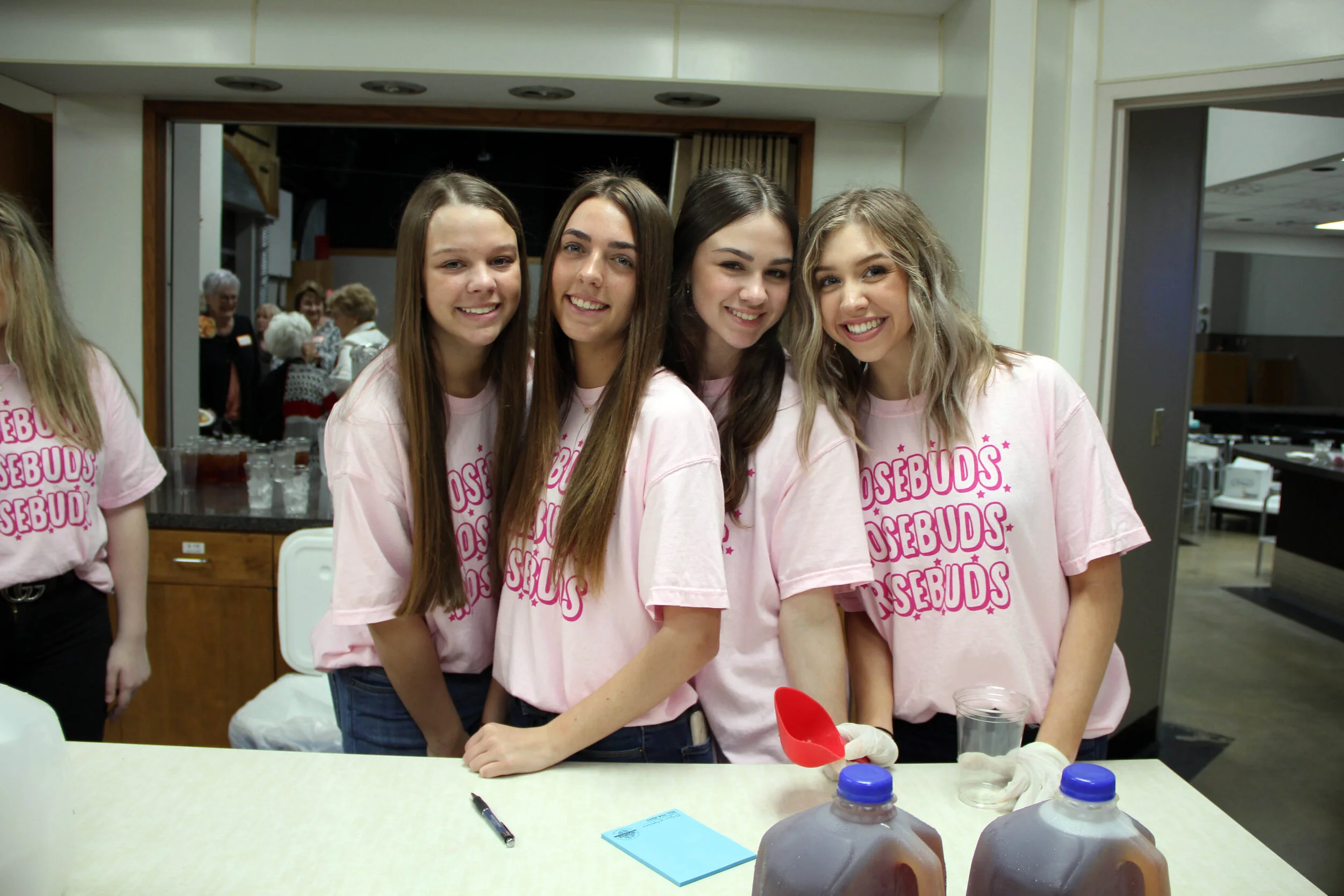 Hollan Reed, Reagan Potts, Lily Sewell and Tatum Haugh