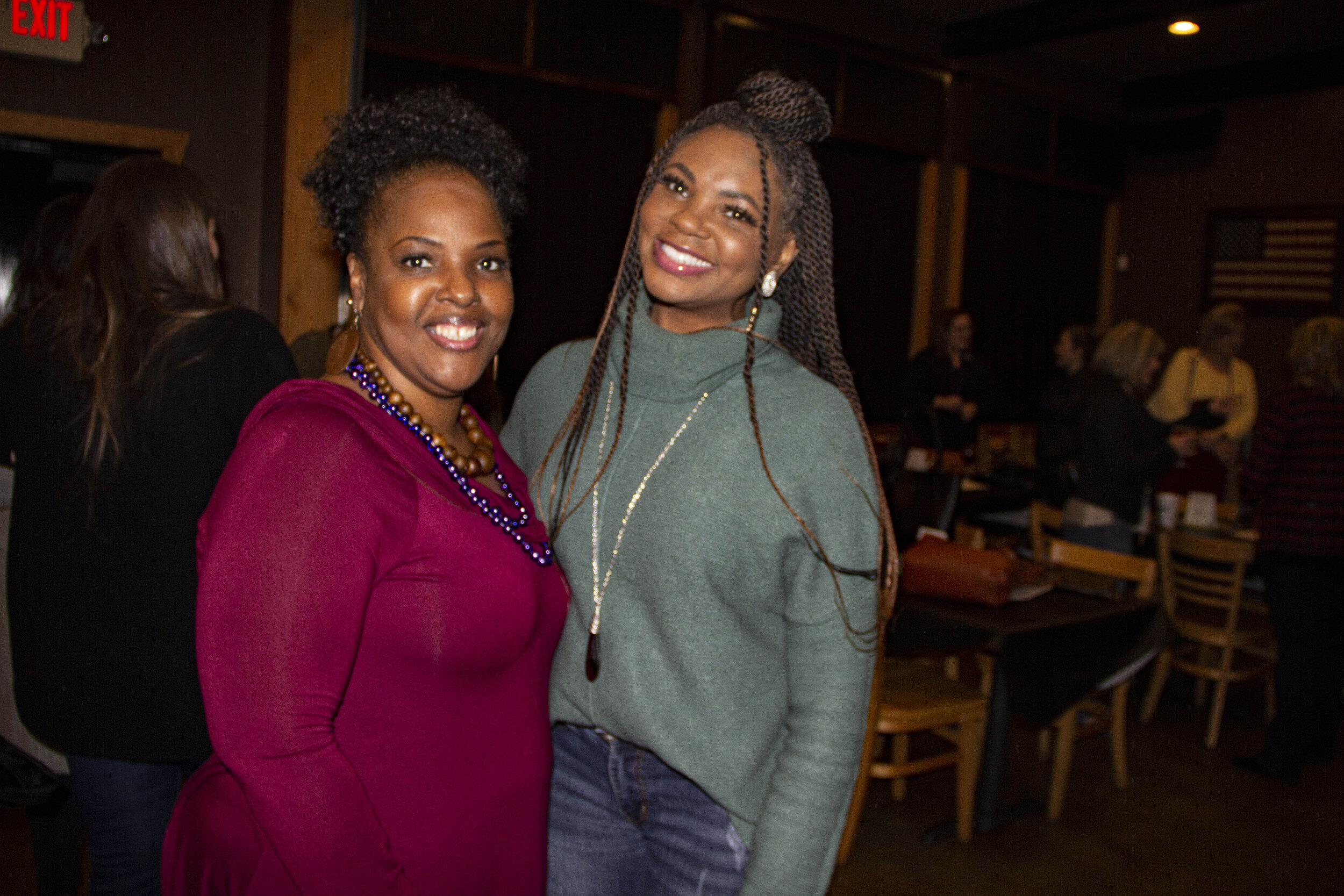 Anna Hanes and Monica Griffin