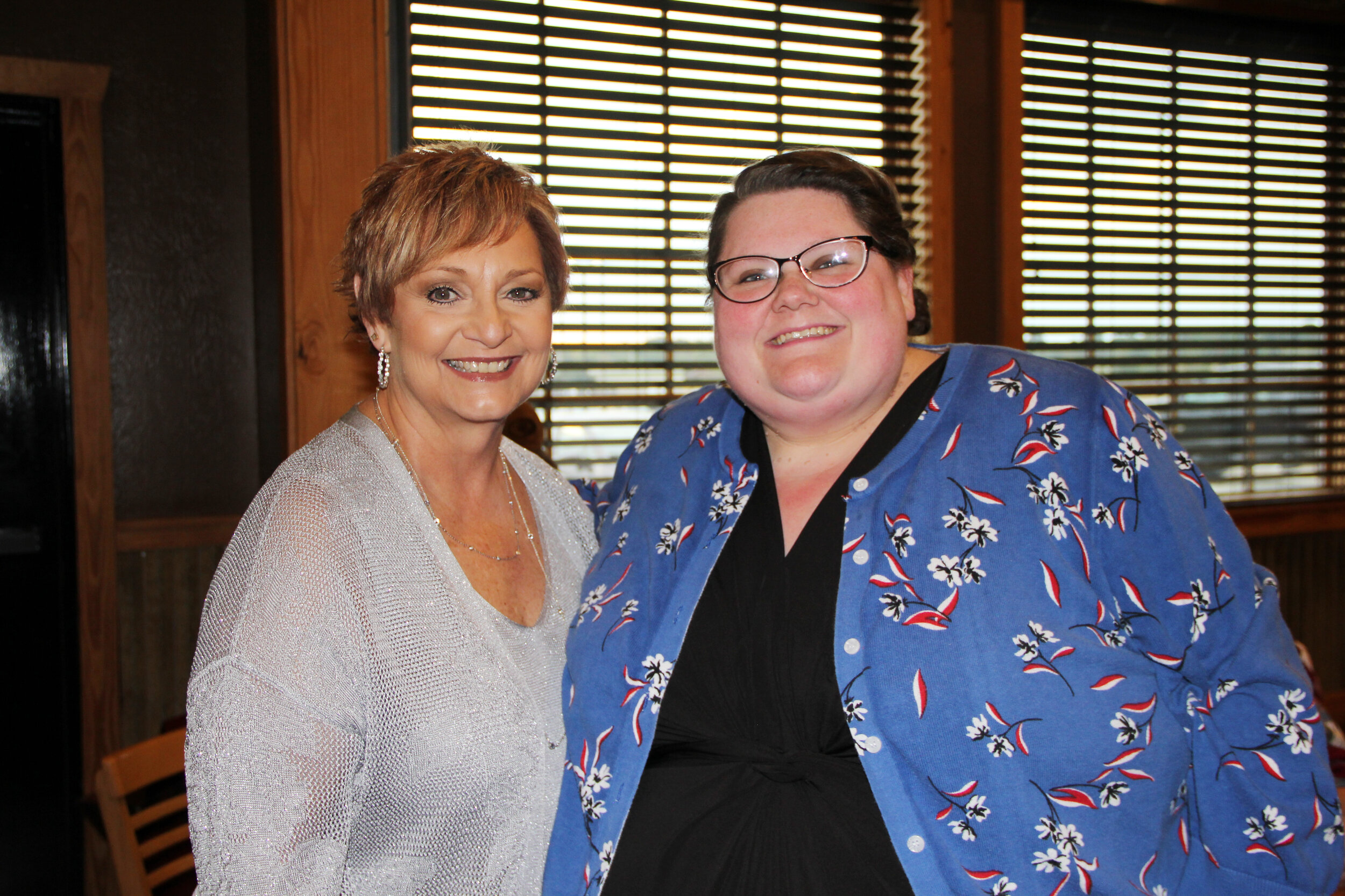 Velincia Dobrec and Autumn Phelps