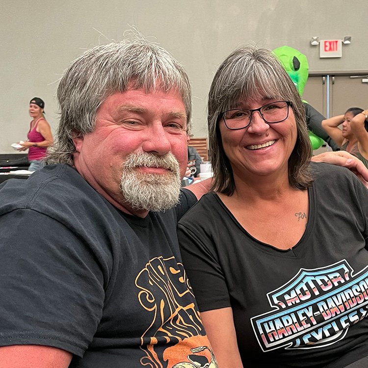 Jon Lee and Marti Lagasse