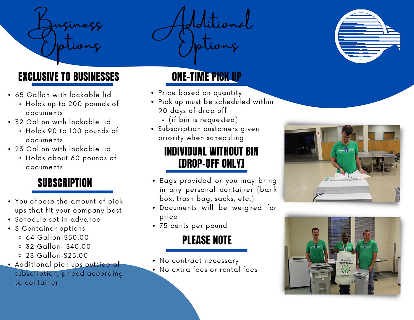 New Shredding Service Creates Meaningful Job Opportunities for People